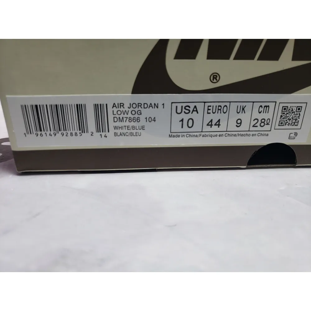 BoostMasterLin Fragment Design x Travis Scott x Air Jordan 1 Retro Low DM7866-104 