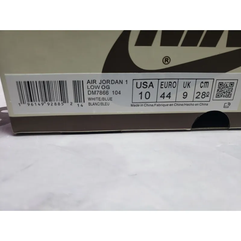 BoostMasterLin Fragment Design x Travis Scott x Air Jordan 1 Retro Low DM7866-104 