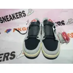 PKGoden Travis Scott x Air Jordan 1 Low White Grey Low Gang DM7866-010  