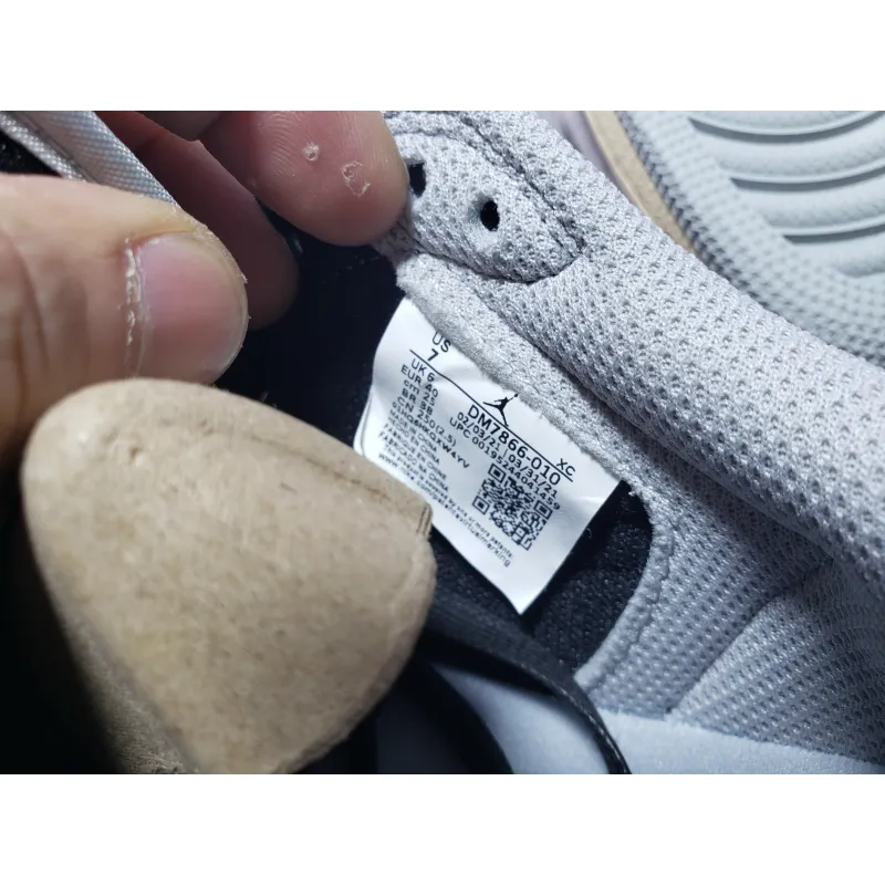 PKGoden Travis Scott x Air Jordan 1 Low White Grey Low Gang DM7866-010  