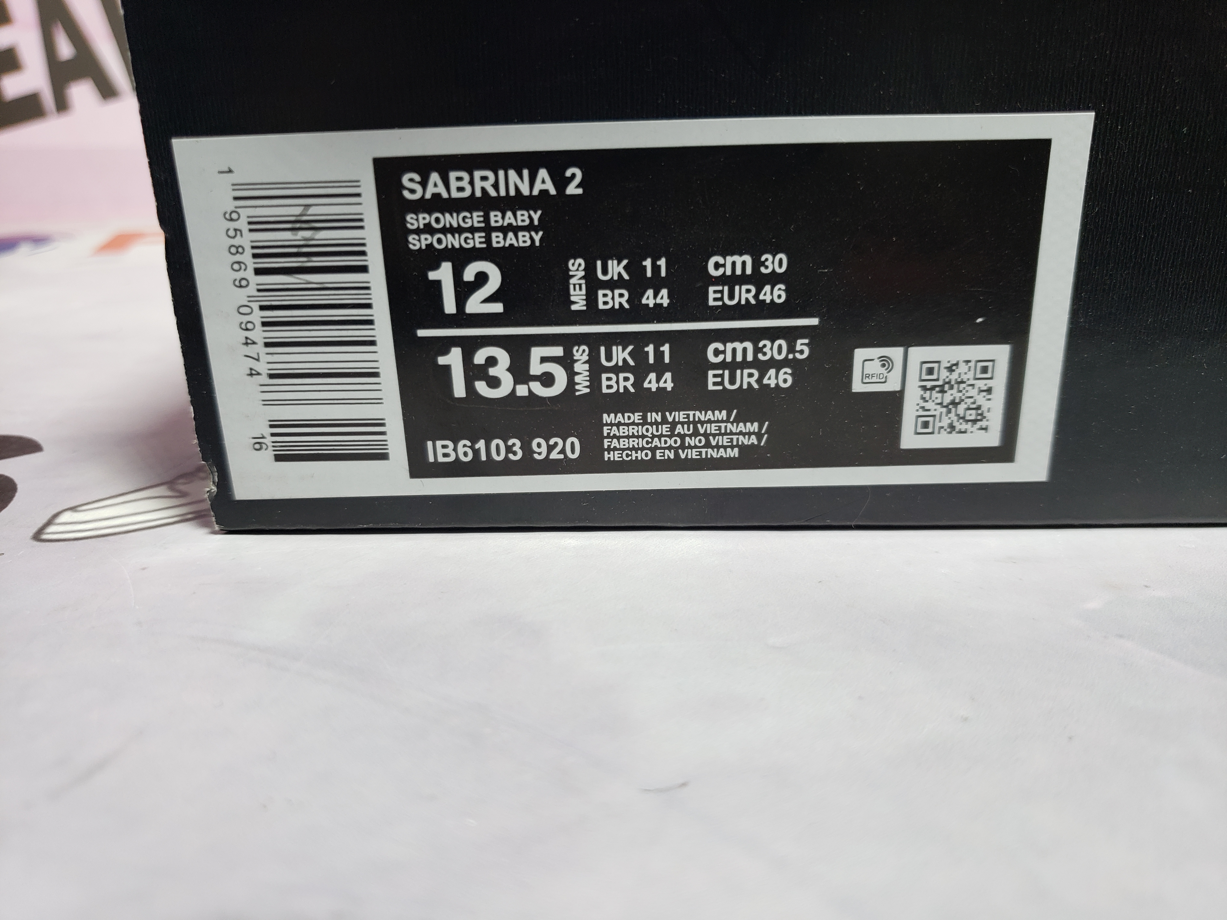 OG Sabrina 2 Doernbecher Sophia,IB6103-920