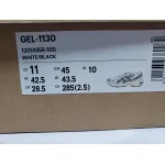 Special Sale Gallerv Department x Asics Gel-1130 White Black 1201A956