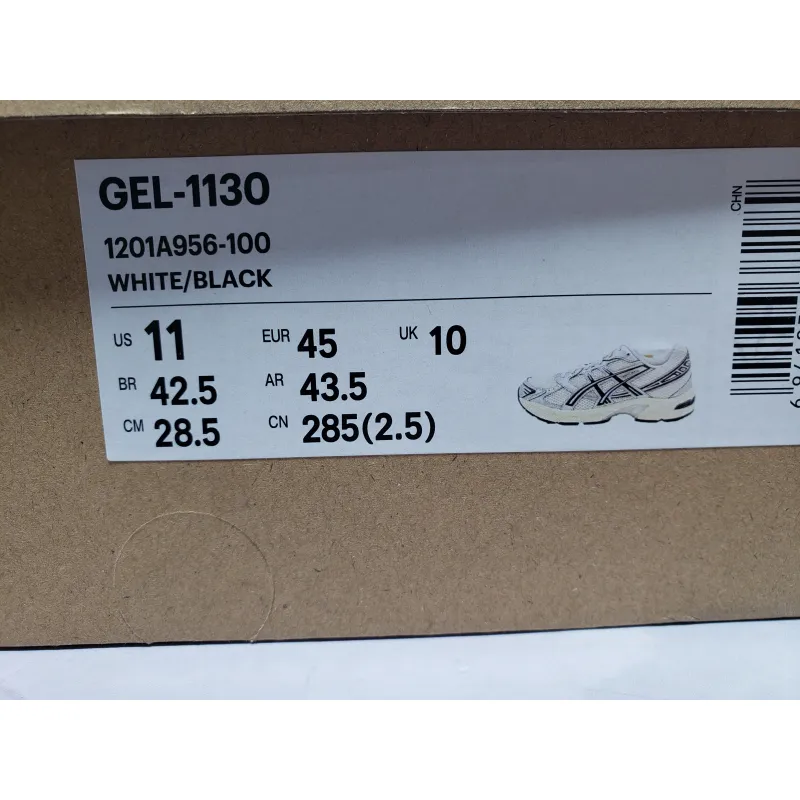Special Sale Gallerv Department x Asics Gel-1130 White Black 1201A956