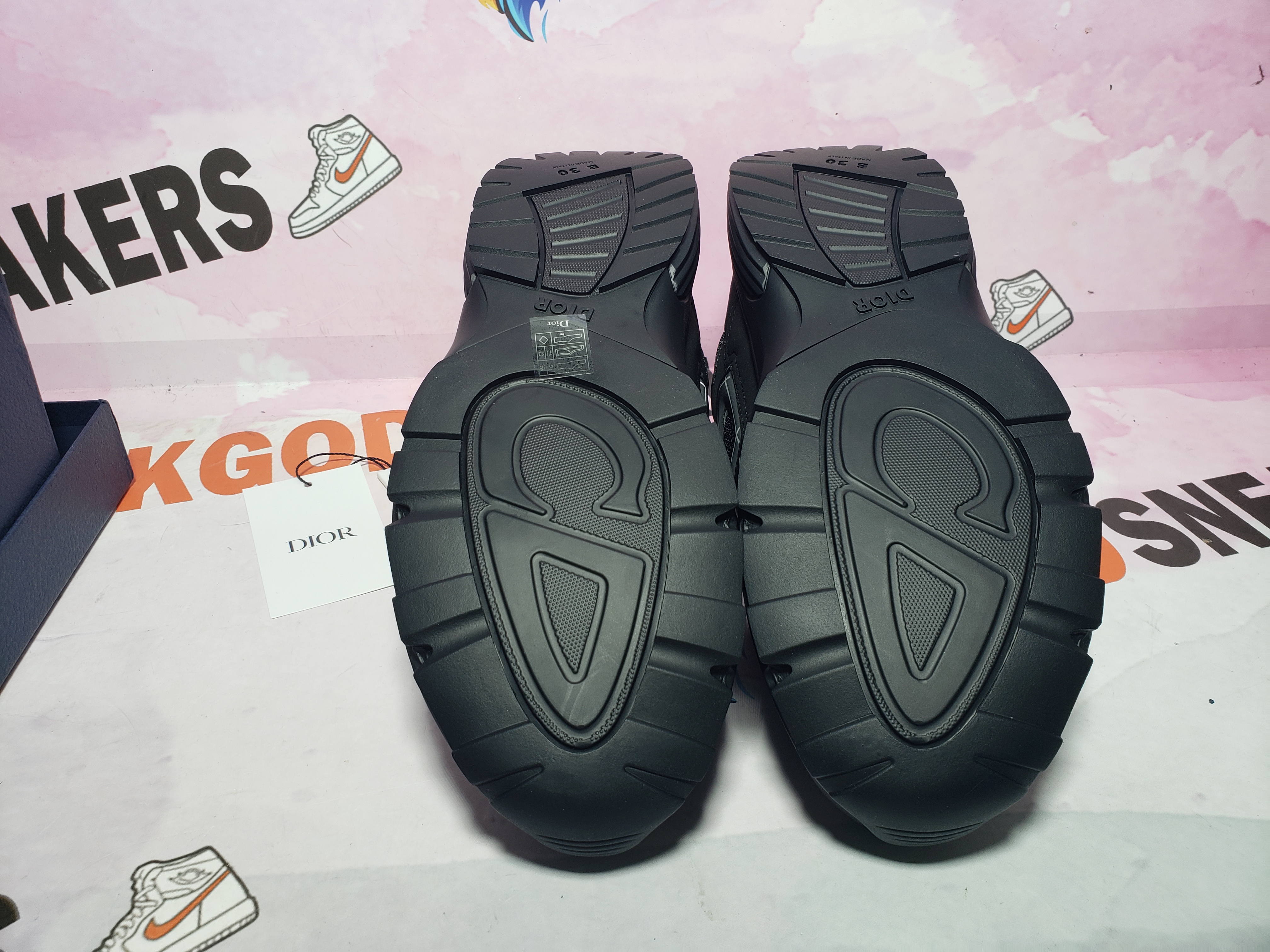 【Flash Sales】PKGoden Dior B30 Light Grey Sneakers New Reflective 3SN27ZIR-16536