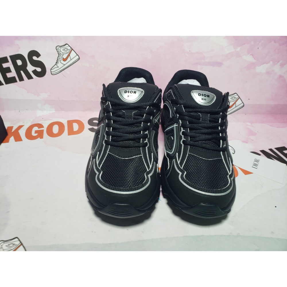 【Flash Sales】PKGoden Dior B30 Light Grey Sneakers New Reflective 3SN27ZIR-16536