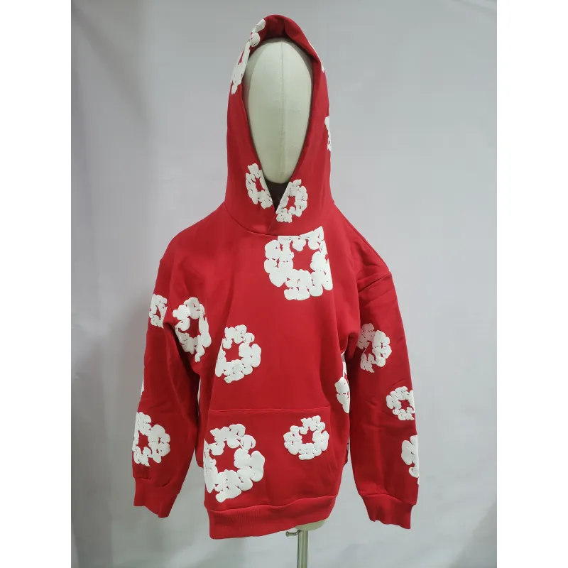 Denim Tears hoodie red
