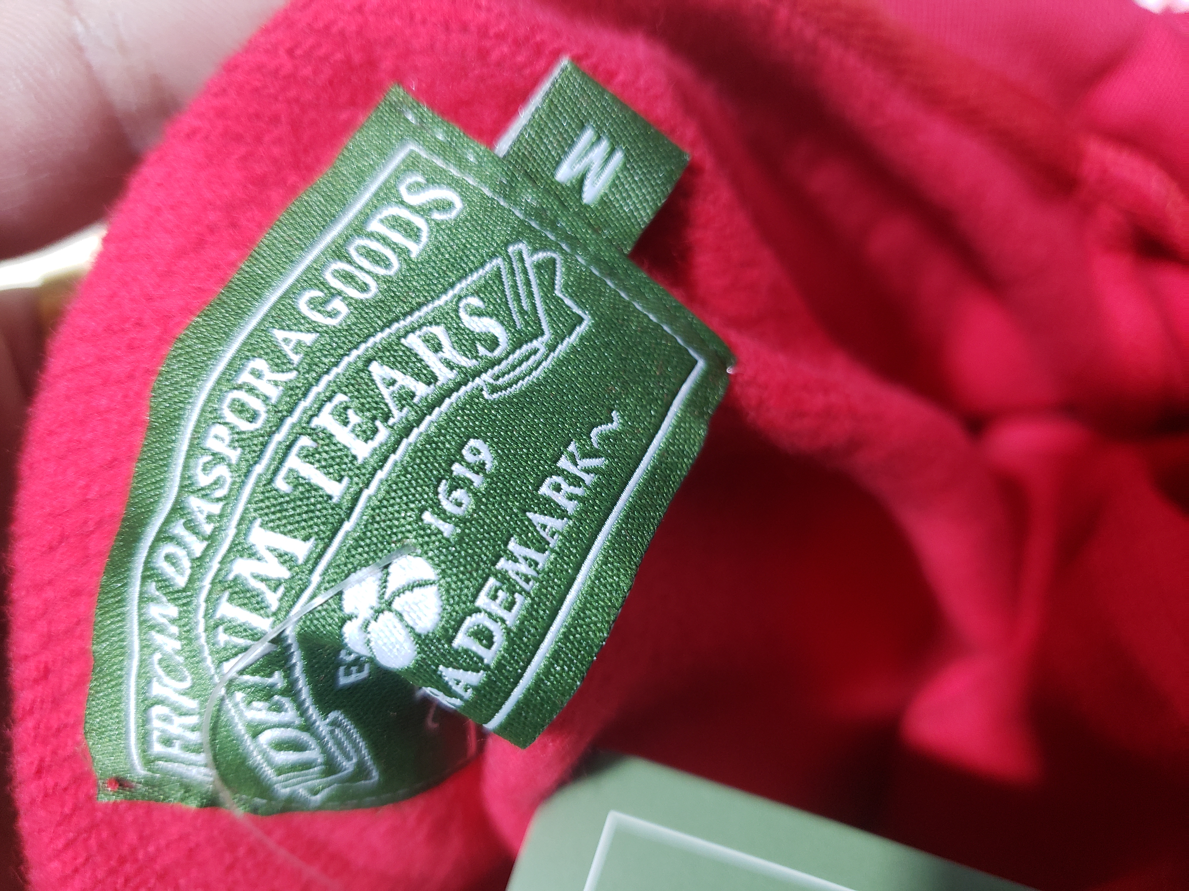 Denim Tears hoodie red