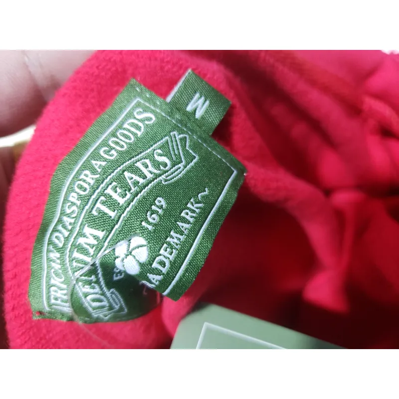 Denim Tears hoodie red