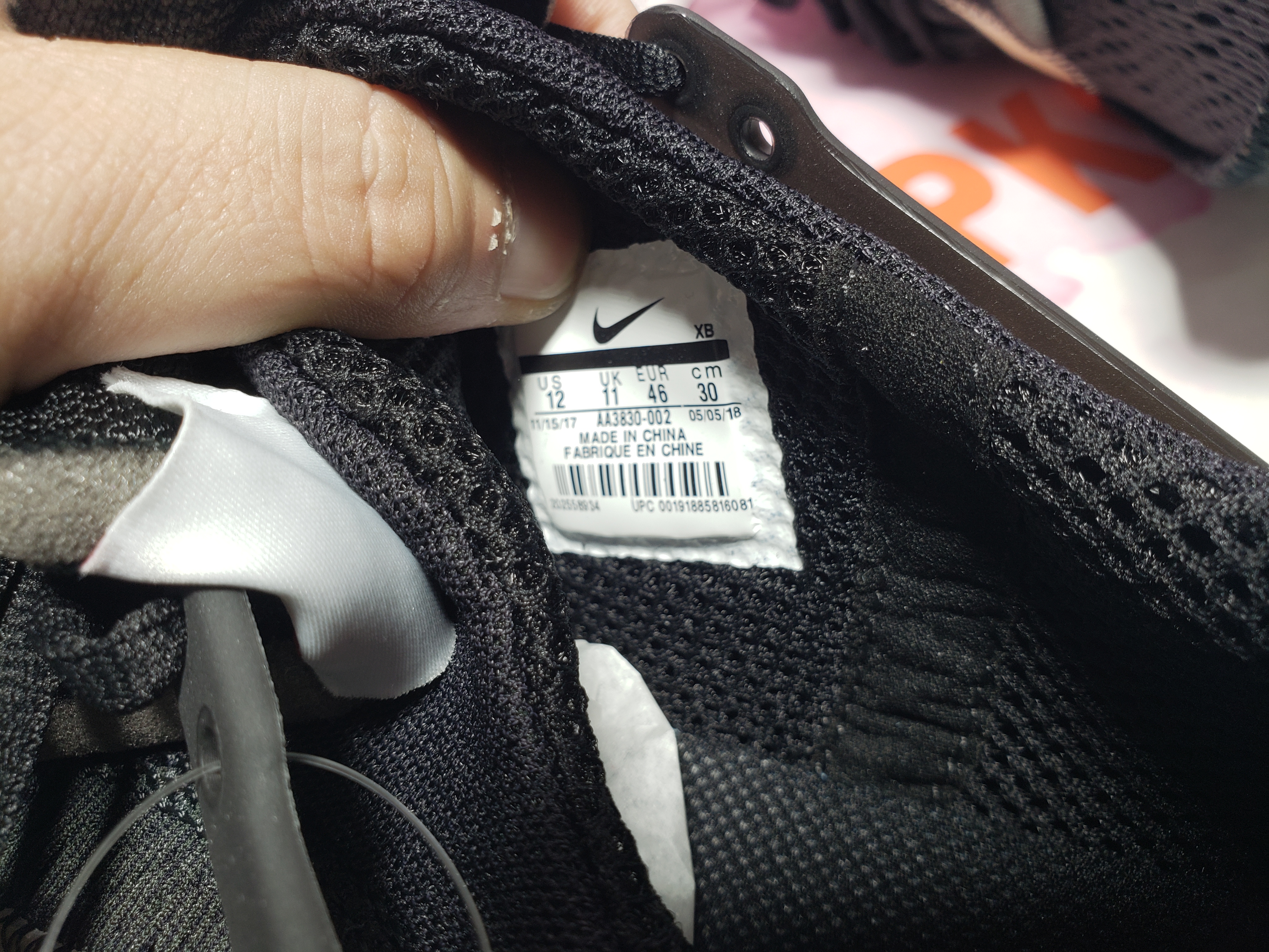 PKGoden Air Presto Off-White Black (2018) AA3830-002