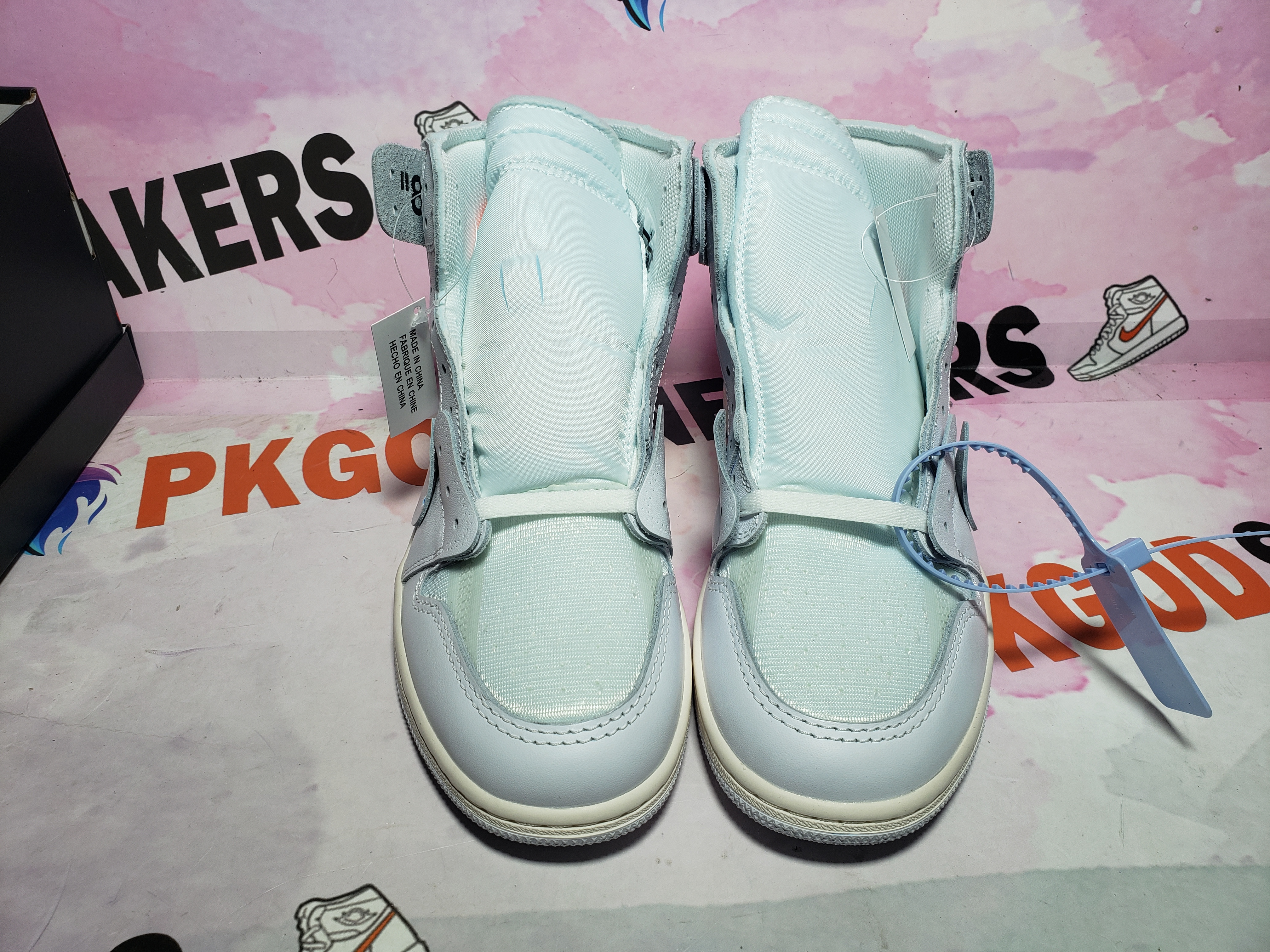 PKGoden Jordan 1 Retro High Off-White White AQ0818-100