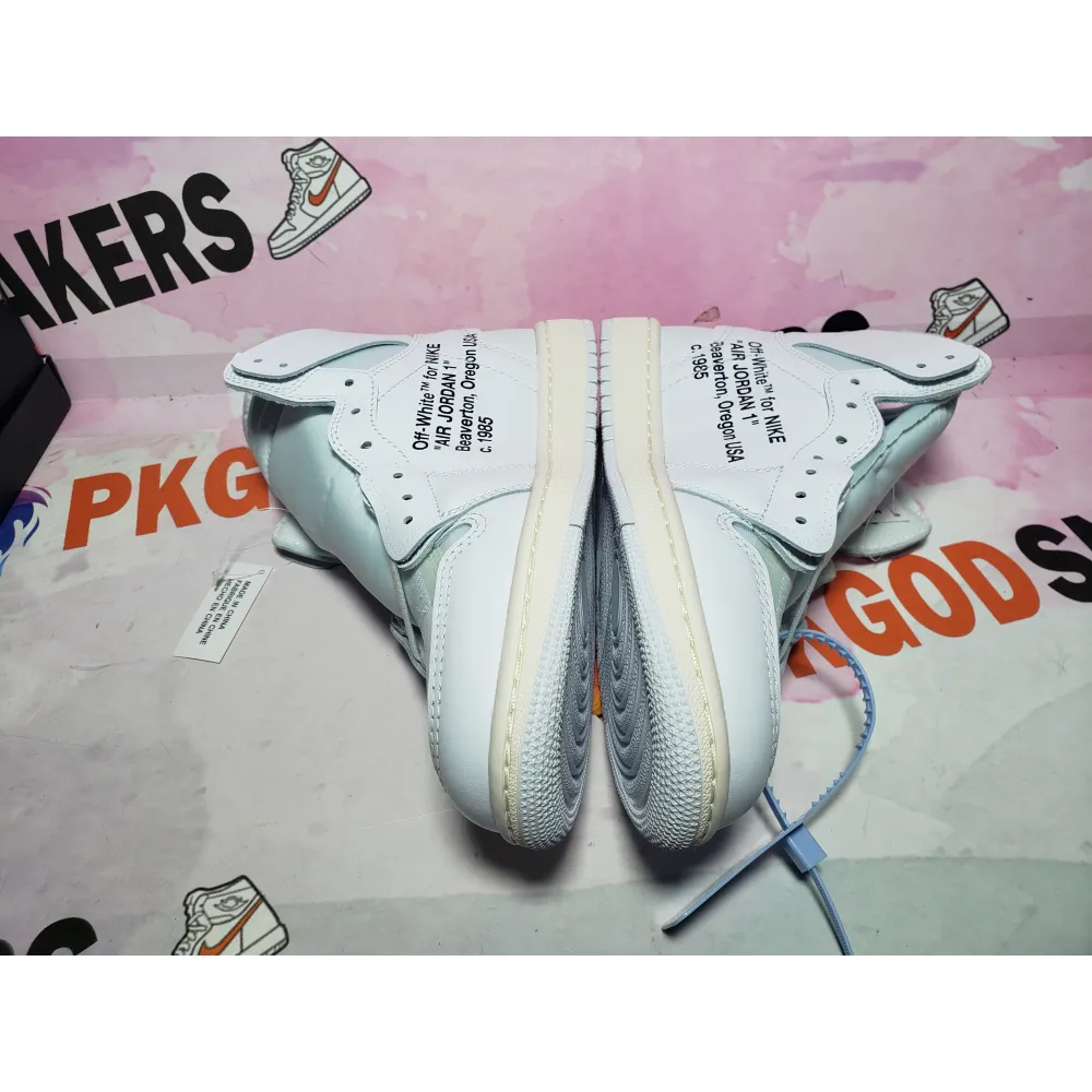 PKGoden Jordan 1 Retro High Off-White White AQ0818-100