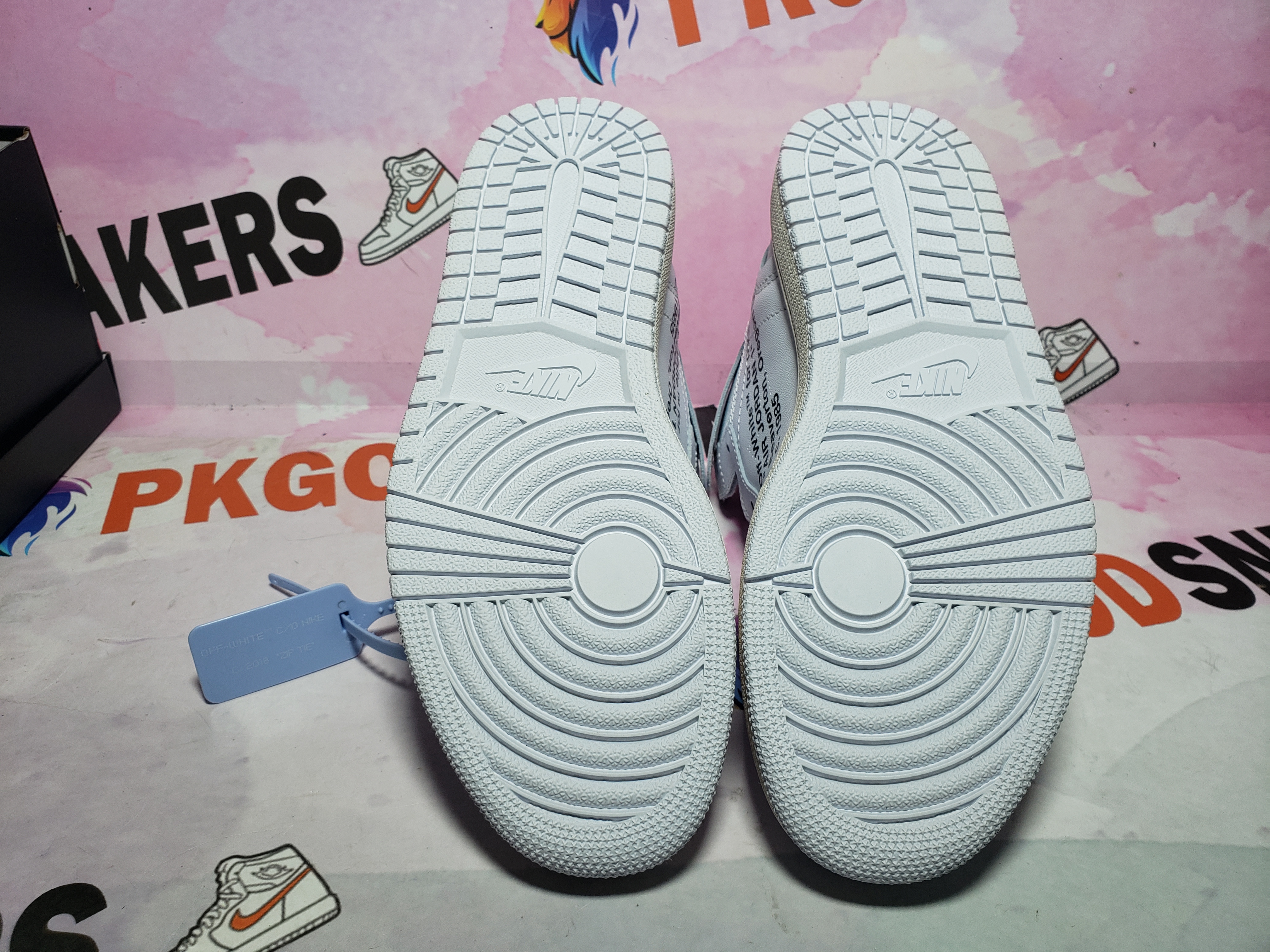 PKGoden Jordan 1 Retro High Off-White White AQ0818-100