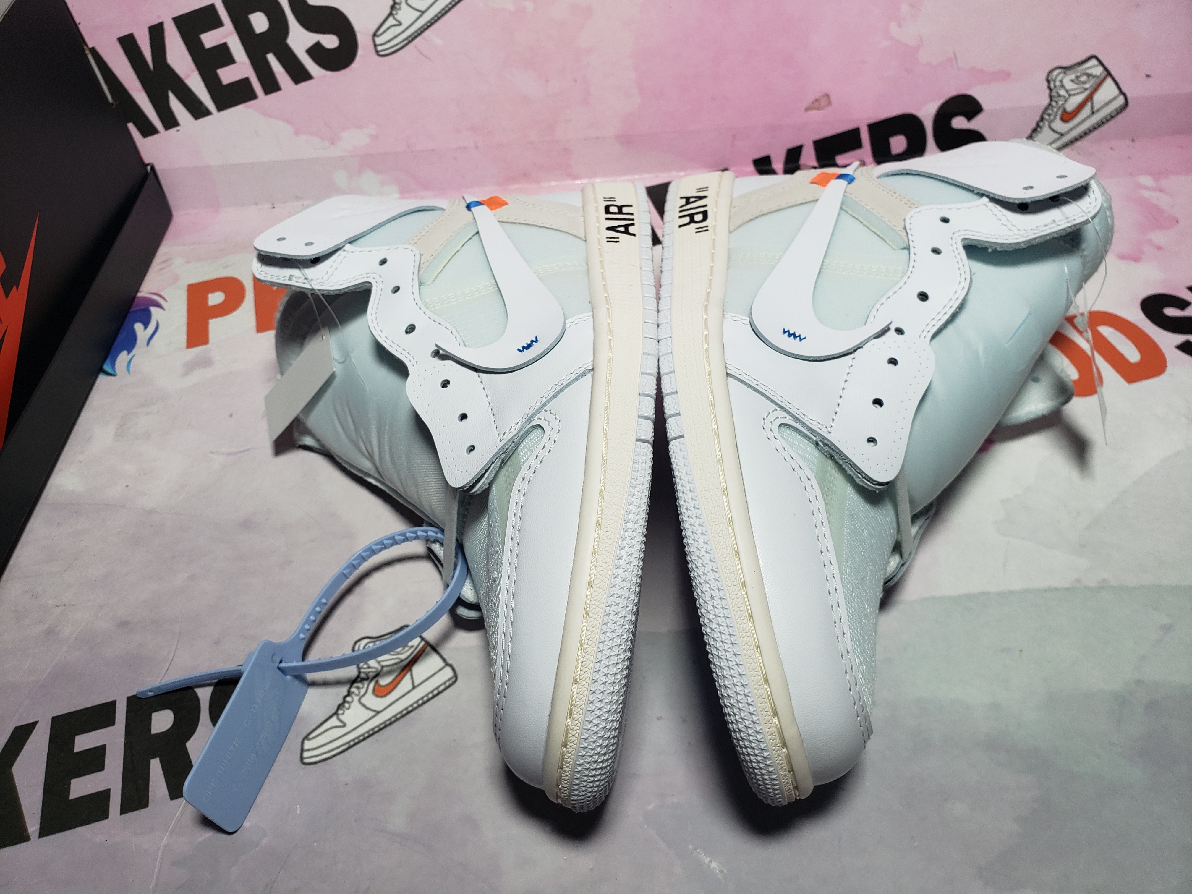 PKGoden Jordan 1 Retro High Off-White White AQ0818-100