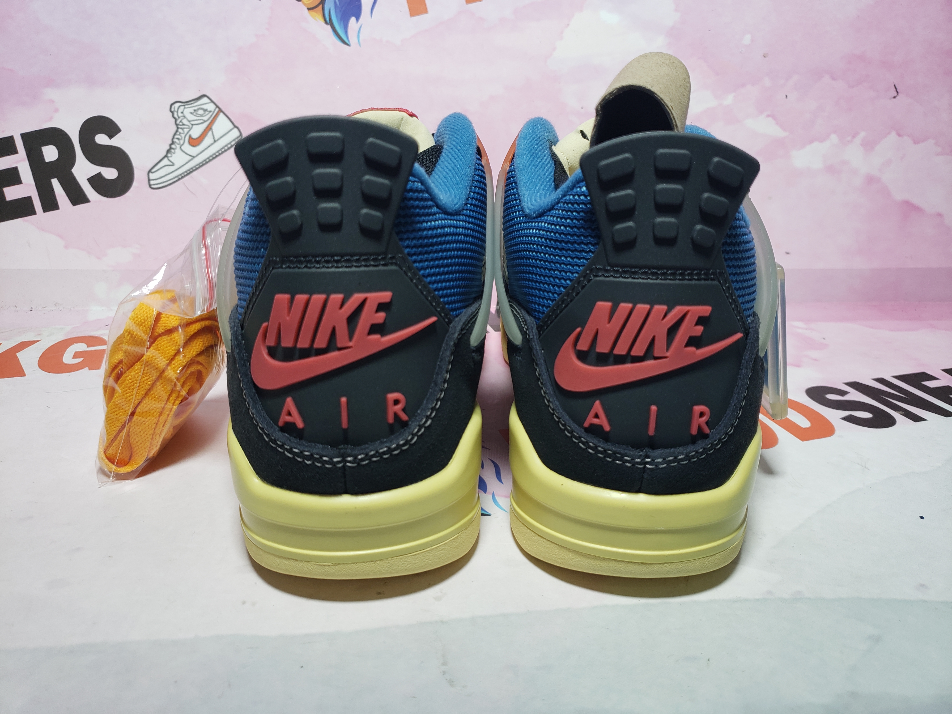 PKGoden Jordan 4 Retro Union Off Noir DC9533-001