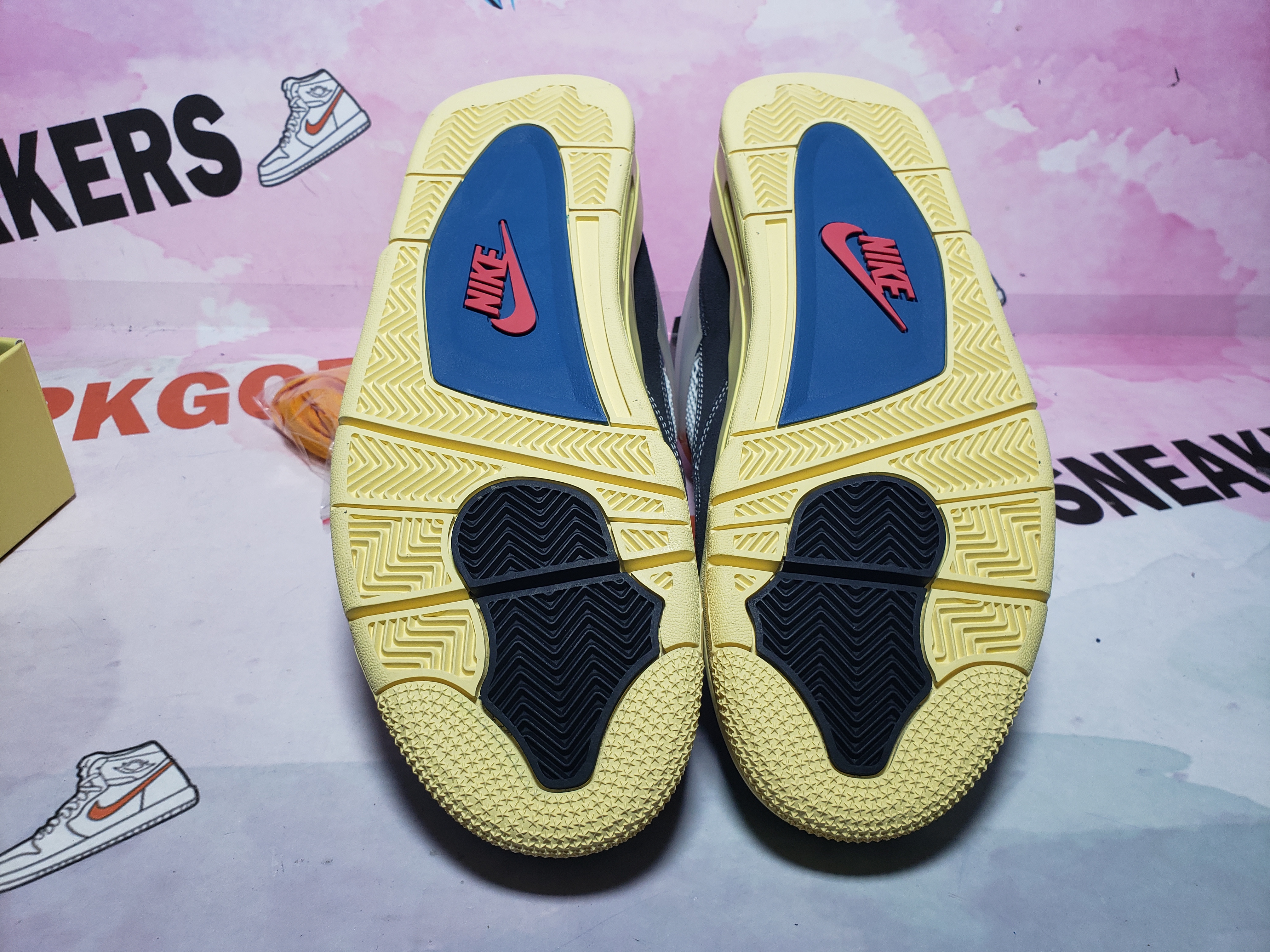 PKGoden Jordan 4 Retro Union Off Noir DC9533-001