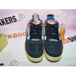 PKGoden Jordan 4 Retro Union Off Noir DC9533-001