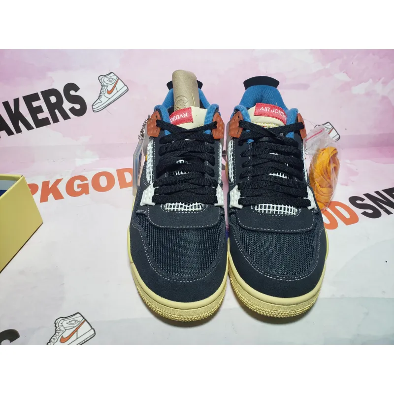 PKGoden Jordan 4 Retro Union Off Noir DC9533-001