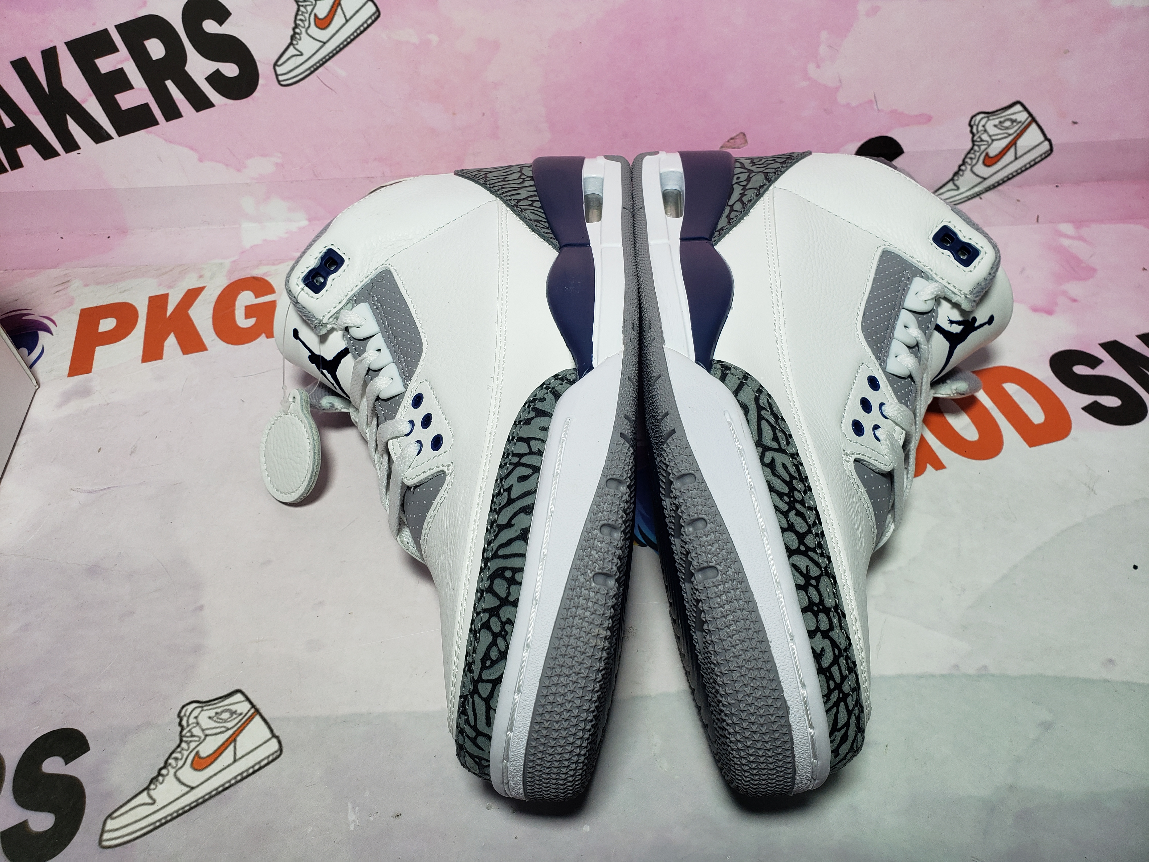 PKGoden Jordan 3 Retro Midnight Navy CT8532-140