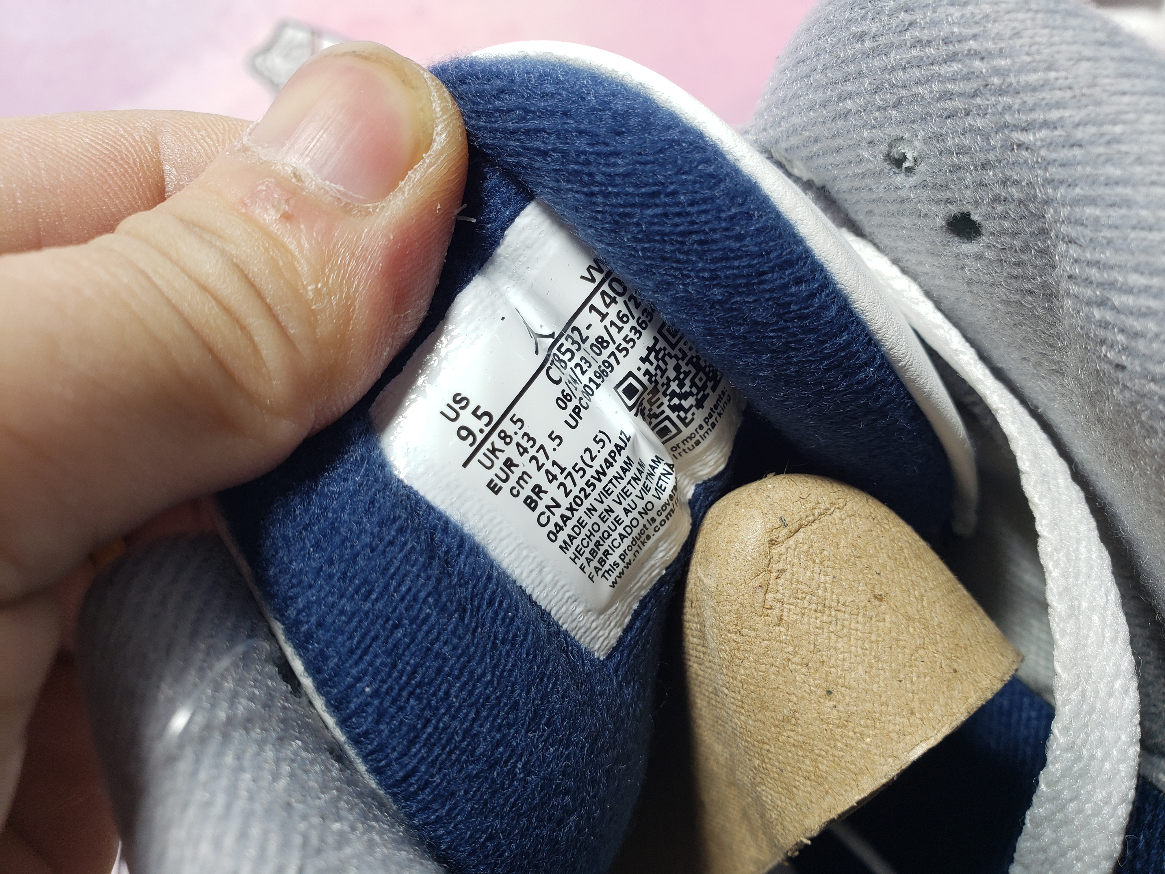 PKGoden Jordan 3 Retro Midnight Navy CT8532-140