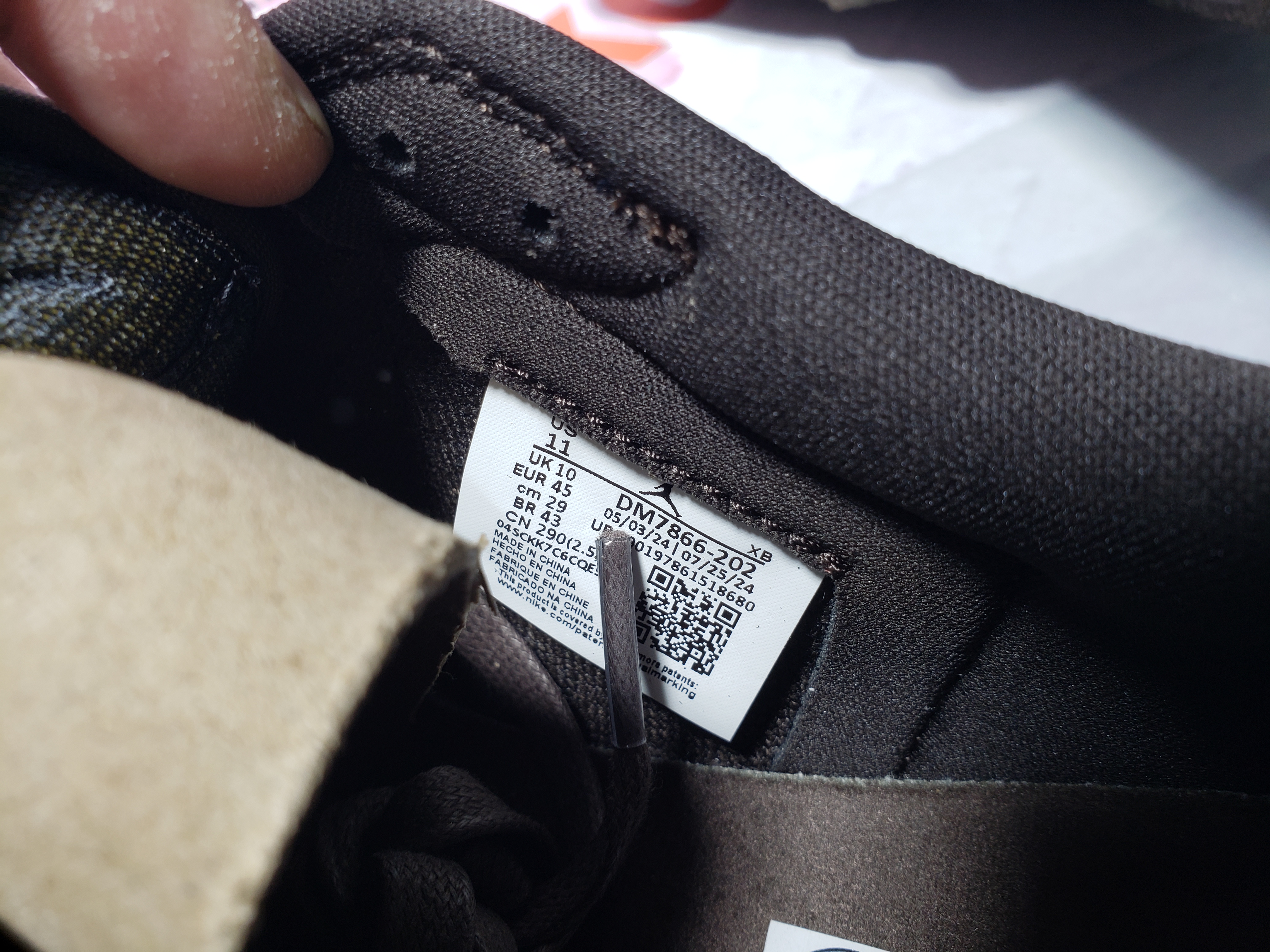 PKGoden Travis Scott x Air Jordan 1 Retro Low OG SP Velvet Brown DM7866-202 