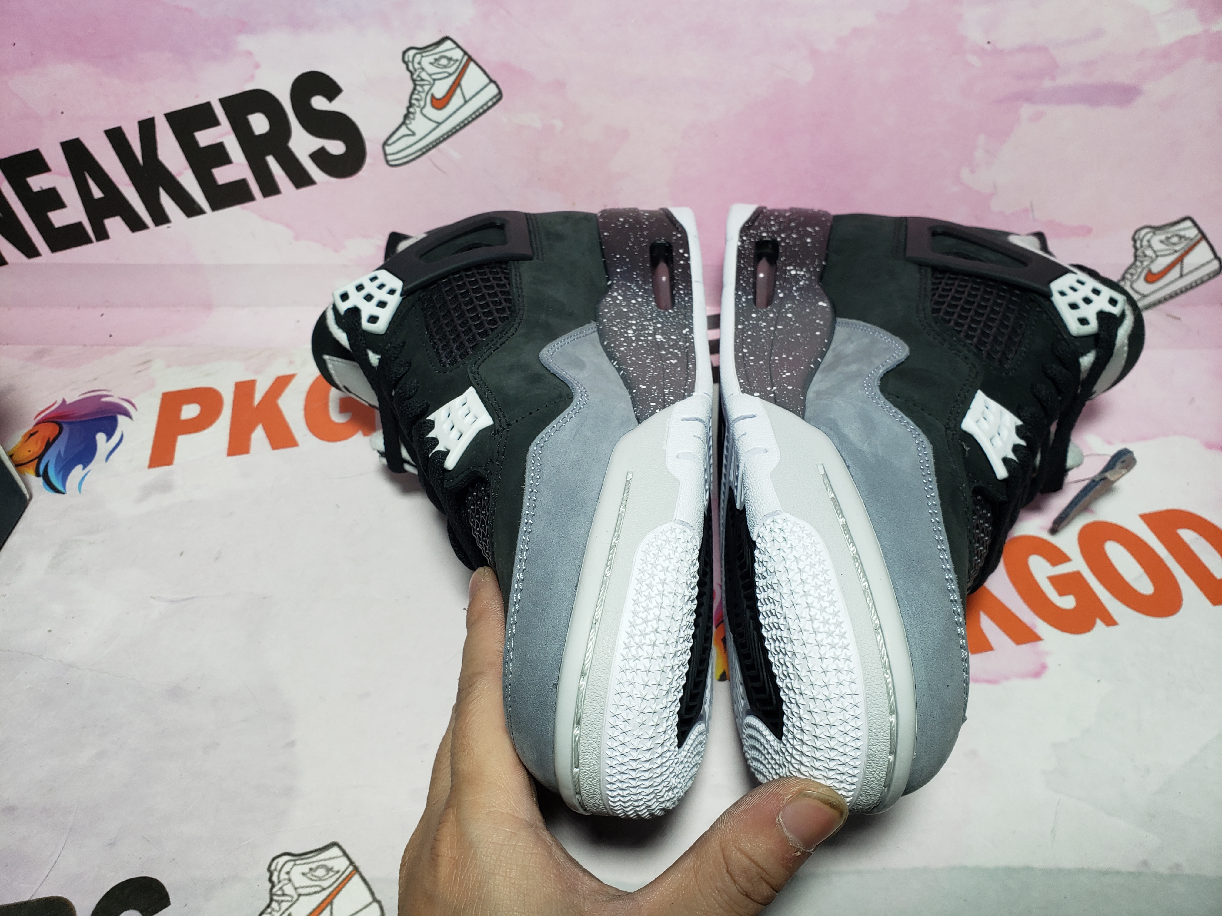 【Flash Sales】PKGoden Air Jordan 4 Fear FQ8138-002 