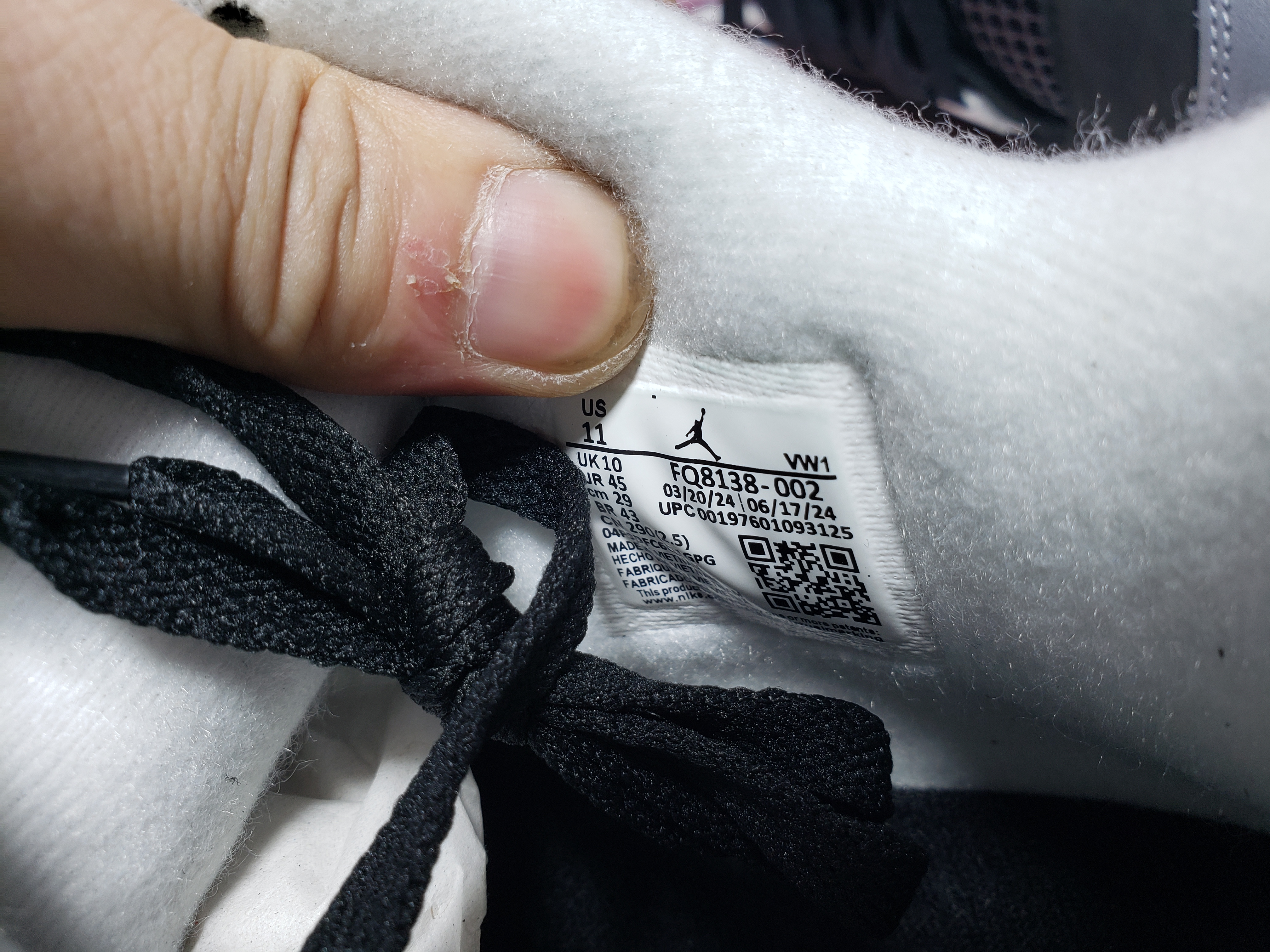 【Flash Sales】PKGoden Air Jordan 4 Fear FQ8138-002 