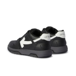 OFF-WHITE Out Of Office OOO Low Tops Black Grey White FW23,OMIA189C99LEA0061001