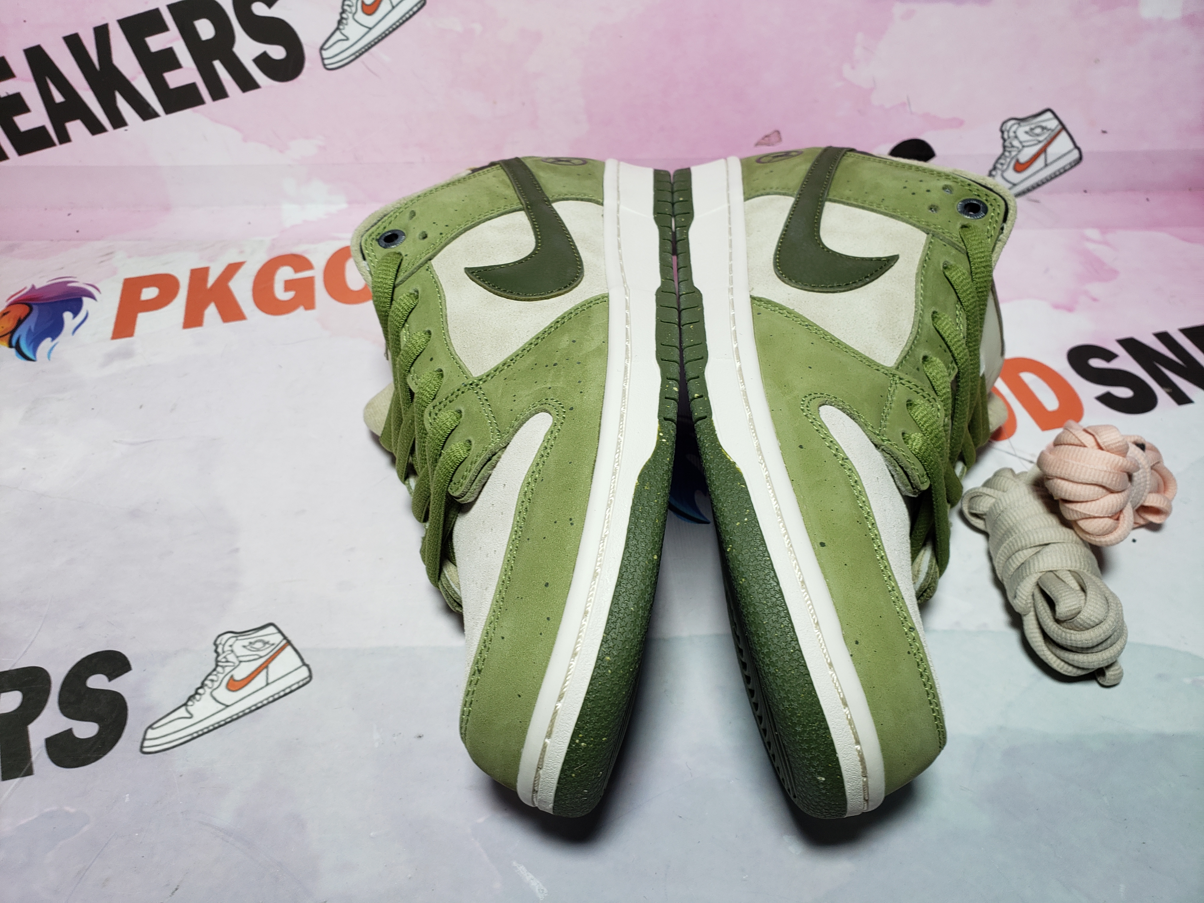 PKGoden Yuto Horigome x Dunk Low SB Asparagus,HF8022-300