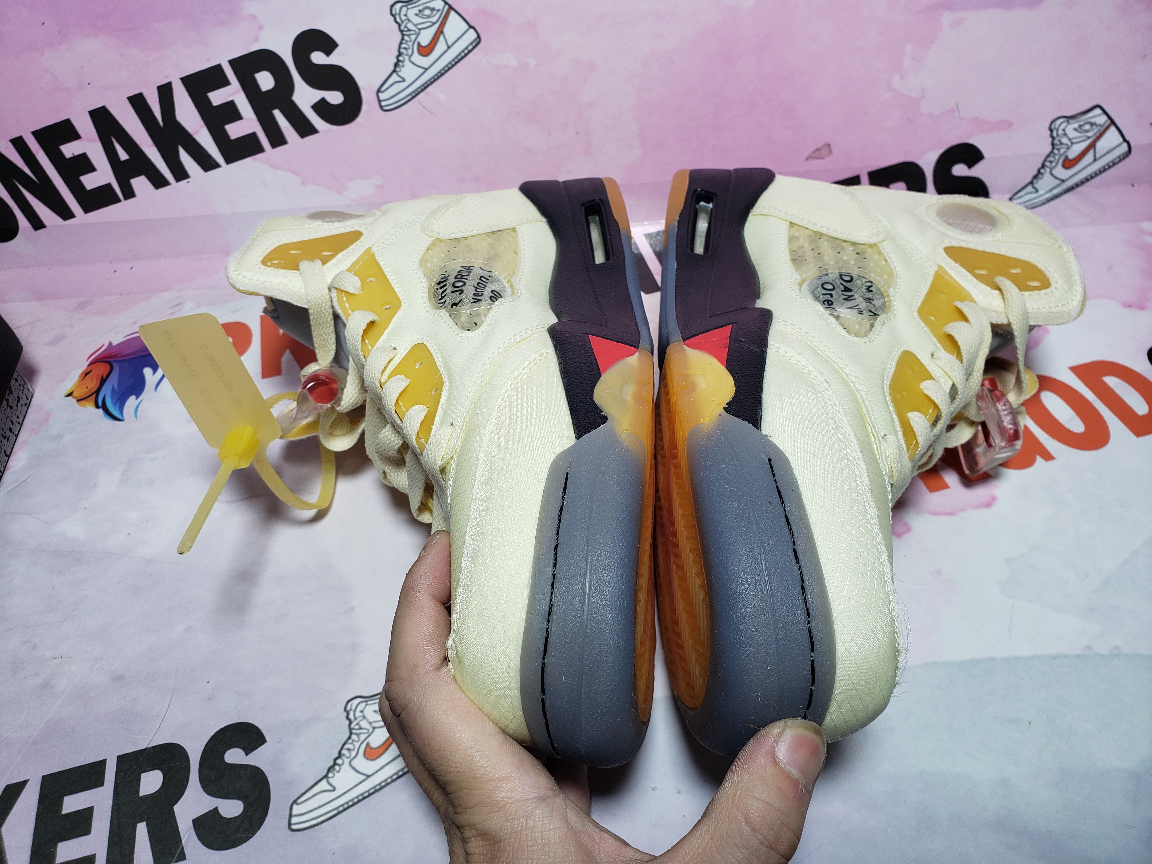 OG Jordan 5 Retro OFF-WHITE Sail DH8565-100