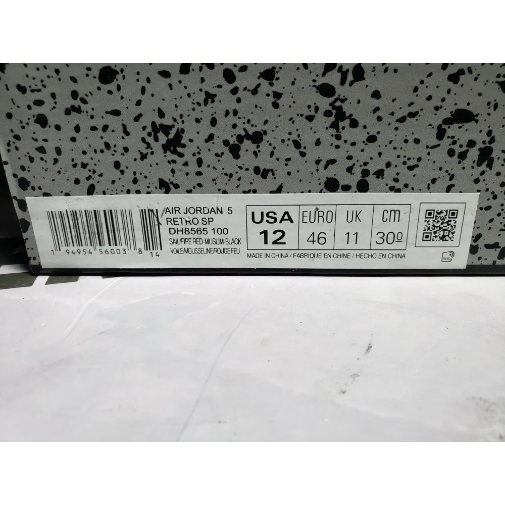 OG Jordan 5 Retro OFF-WHITE Sail DH8565-100