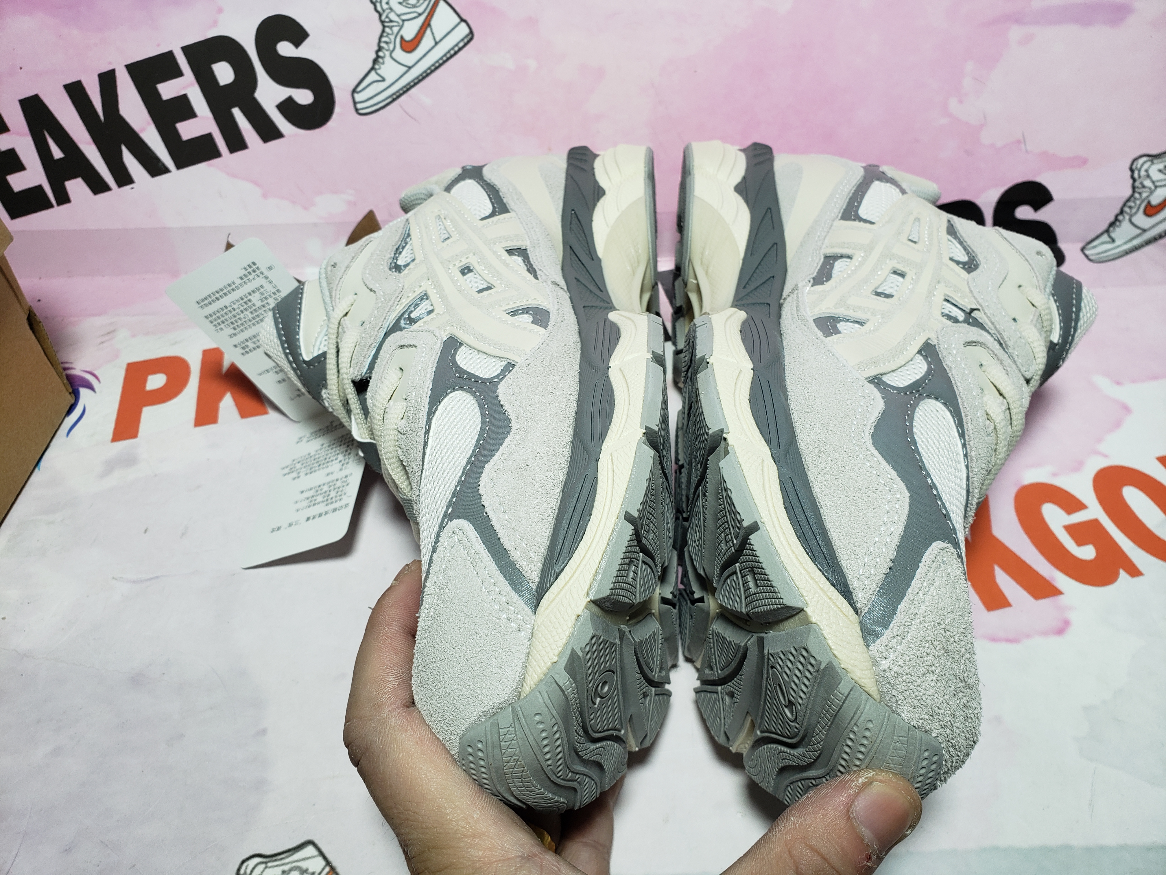 OG Asics GEL-NYC Rice White Gray 1201A789 