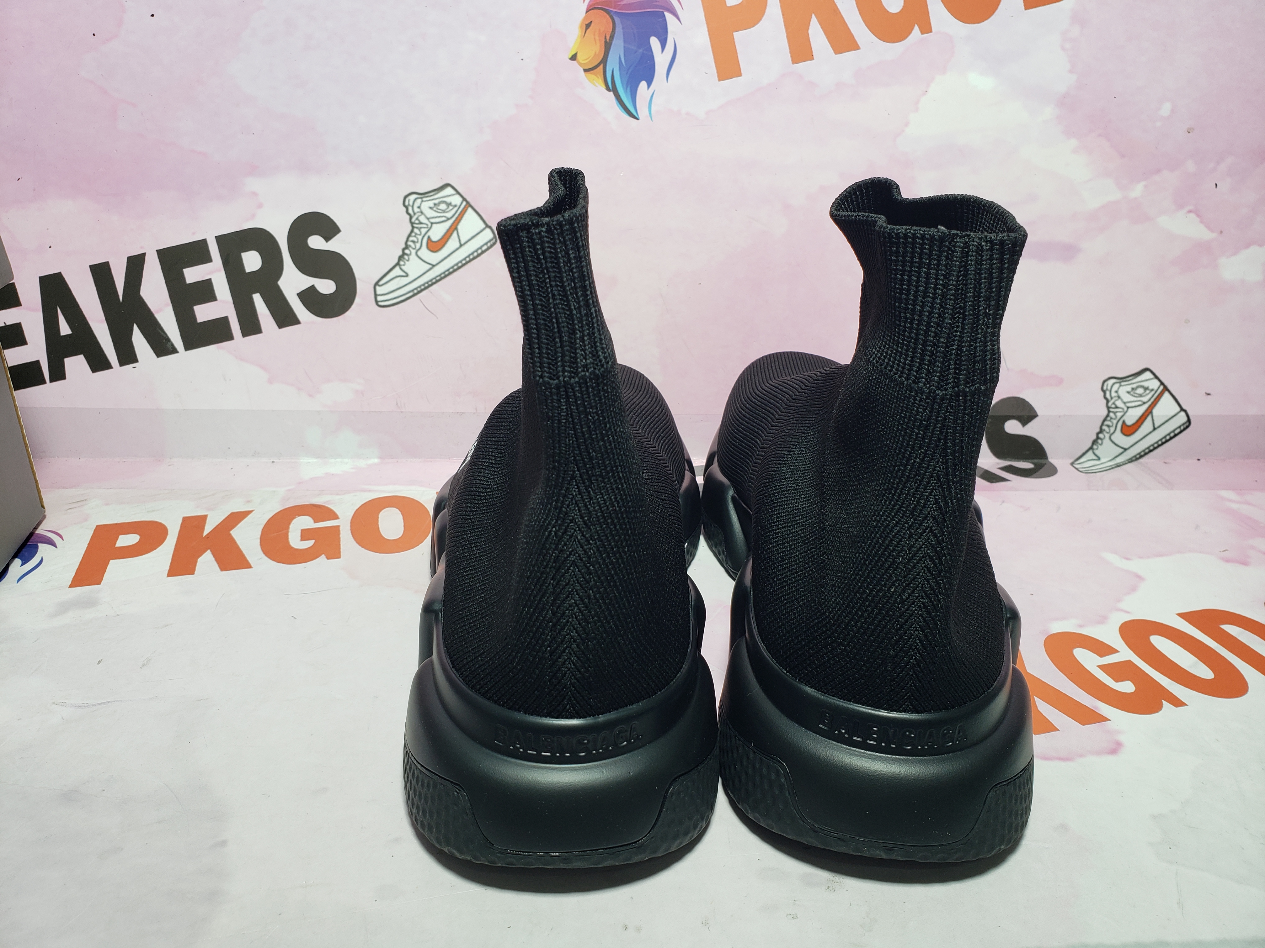 PKGoden Balenciaga socks Sneaker Speed Trainer Black