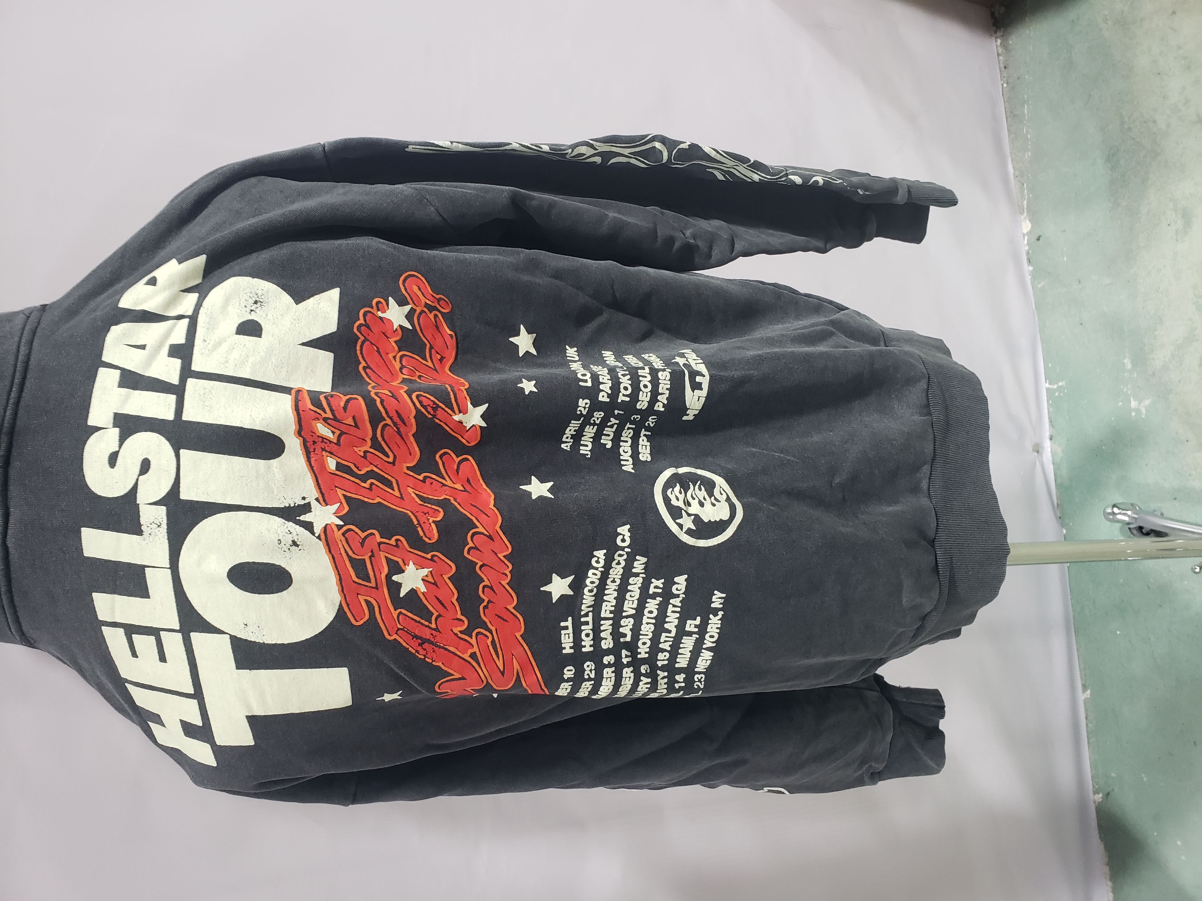 PKGoden Hellstar Hoodie Navy blue