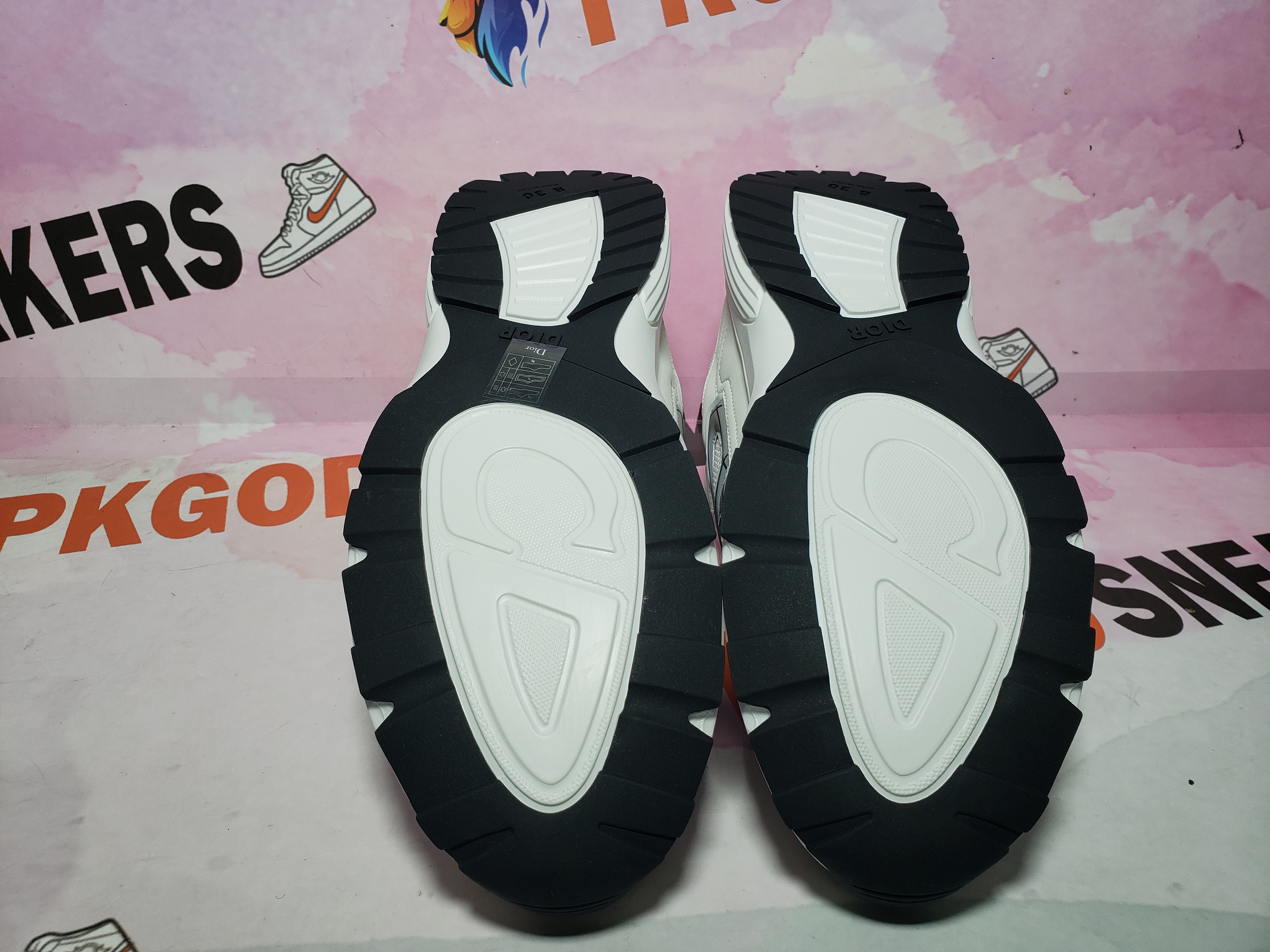 PKGoden Dior B30 Light Grey Sneakers White