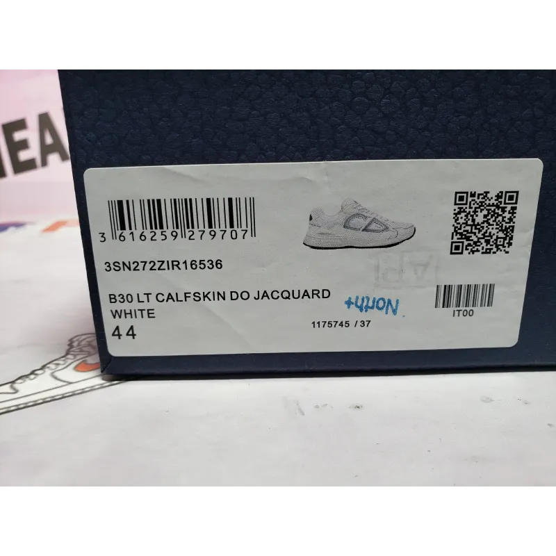 PKGoden Dior B30 Light Grey Sneakers White