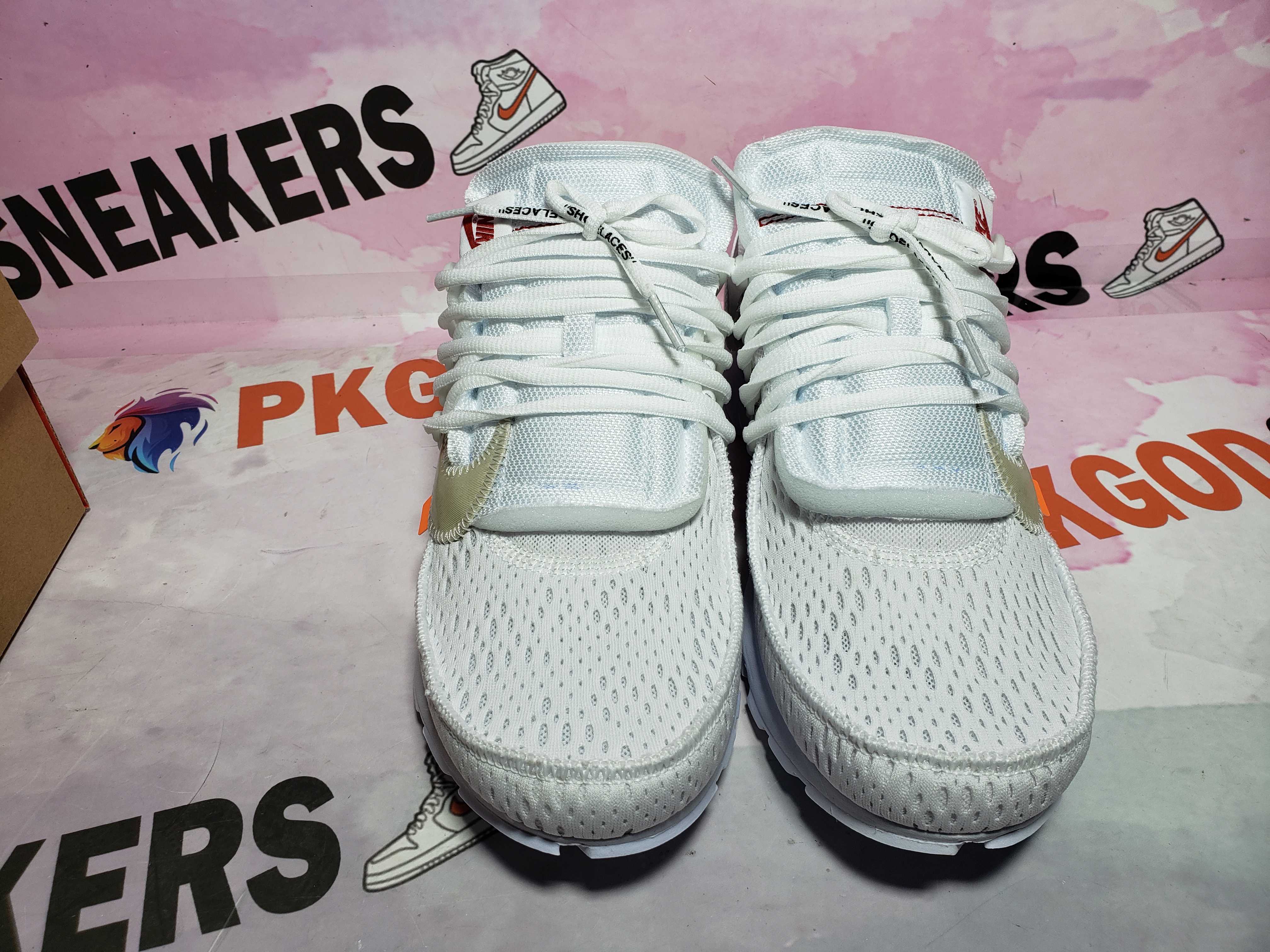 PKGoden OFF-WHITE x Air Presto White AA3830-100