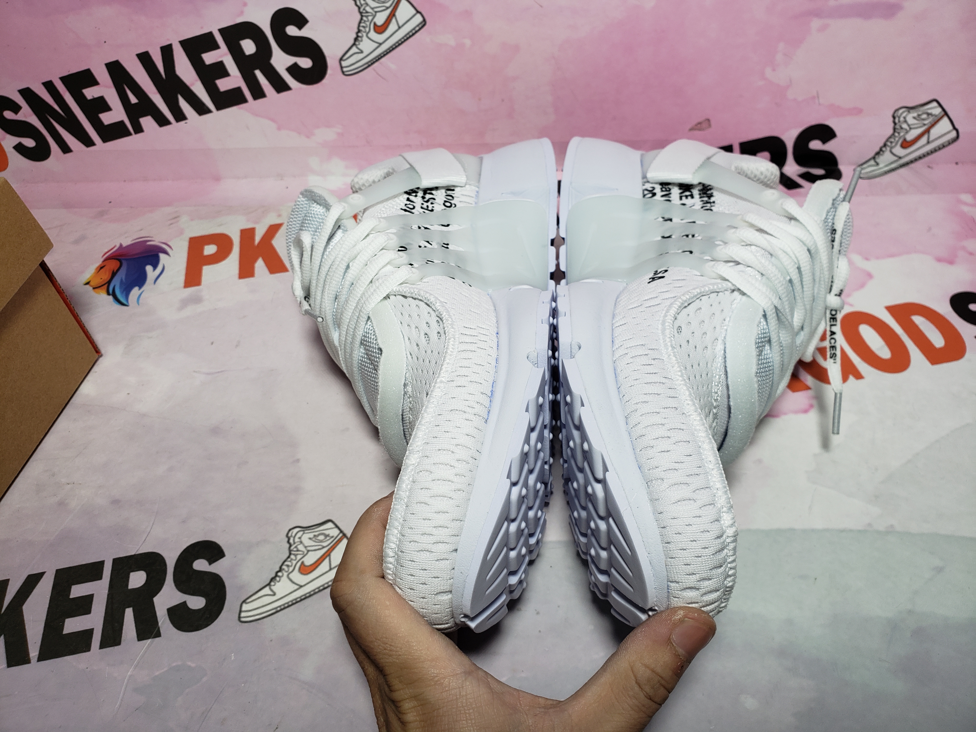PKGoden OFF-WHITE x Air Presto White AA3830-100