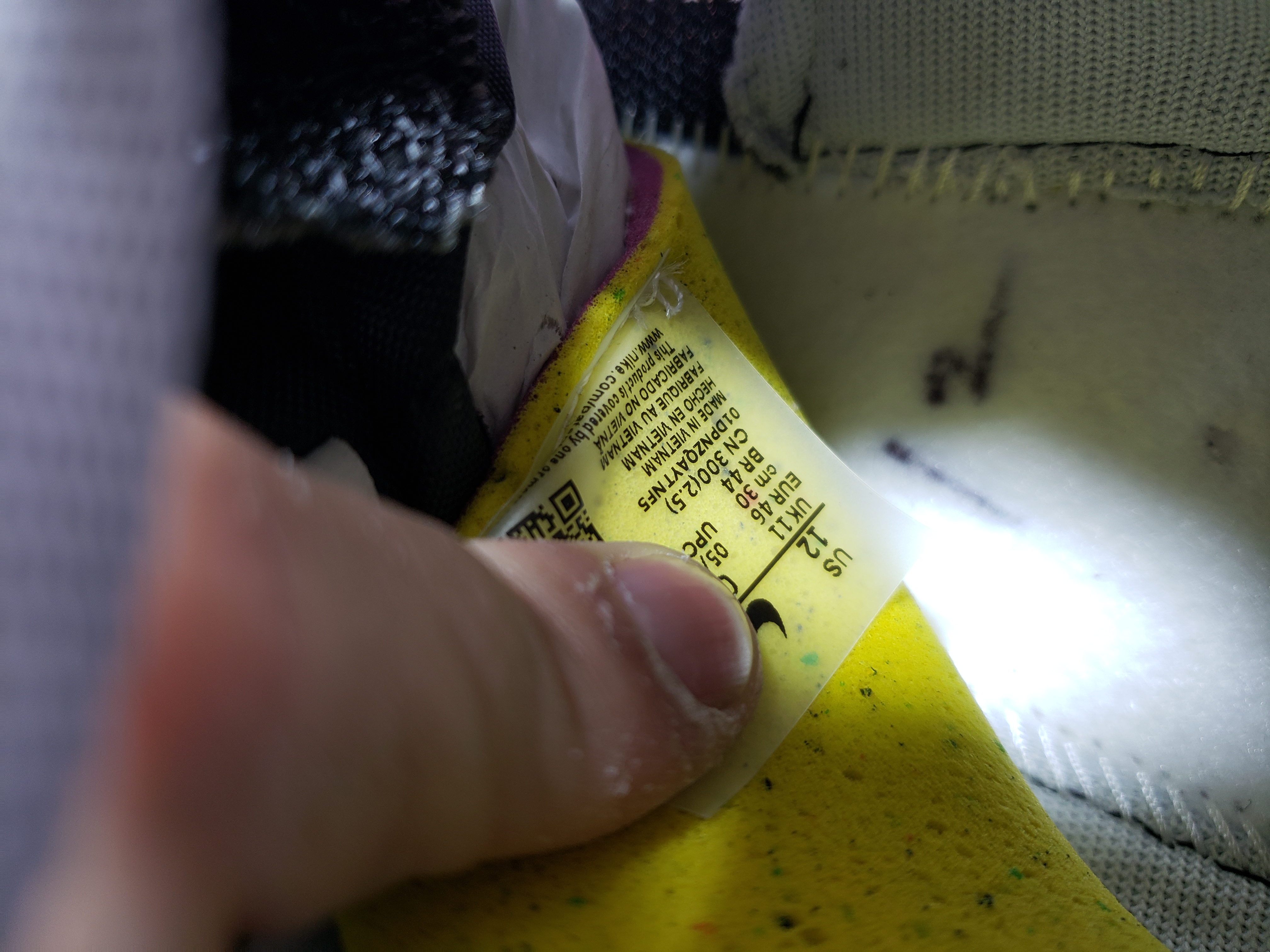 PKGoden Sacai x Pegasua Vaporfly Black White CI9928-001