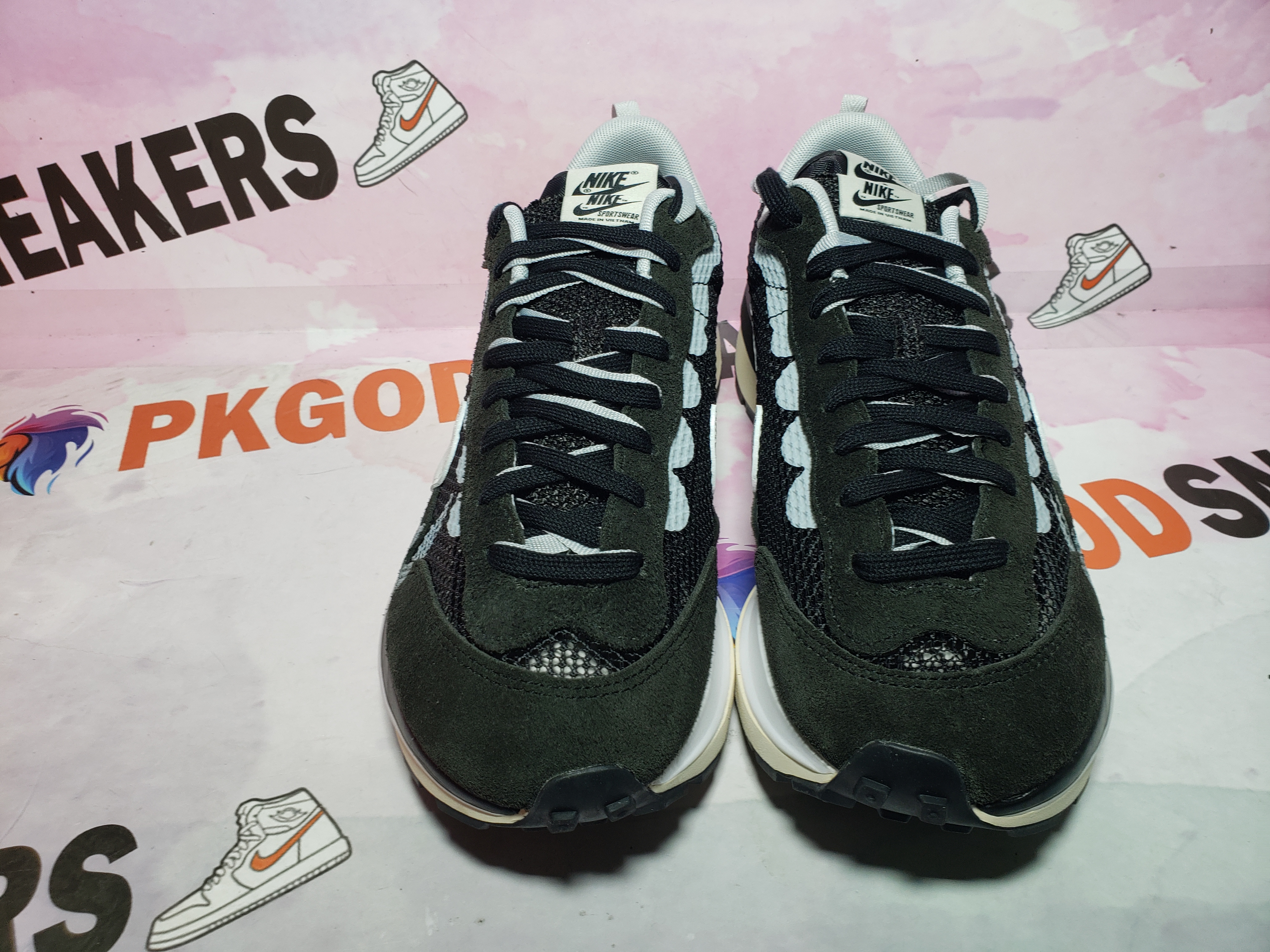 PKGoden Sacai x Pegasua Vaporfly Black White CI9928-001