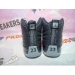 PKGoden Air Jordan 12 Retro Black and wolf Grey CT8013-010 