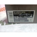 PKGoden Air Jordan 12 Retro Black and wolf Grey CT8013-010 