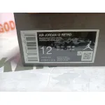 PKGoden Air Jordan 12 Retro Black and wolf Grey CT8013-010 