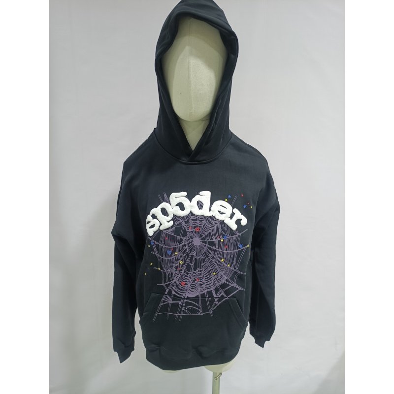 PKGoden Sp5der Black Worldwide Hoodie