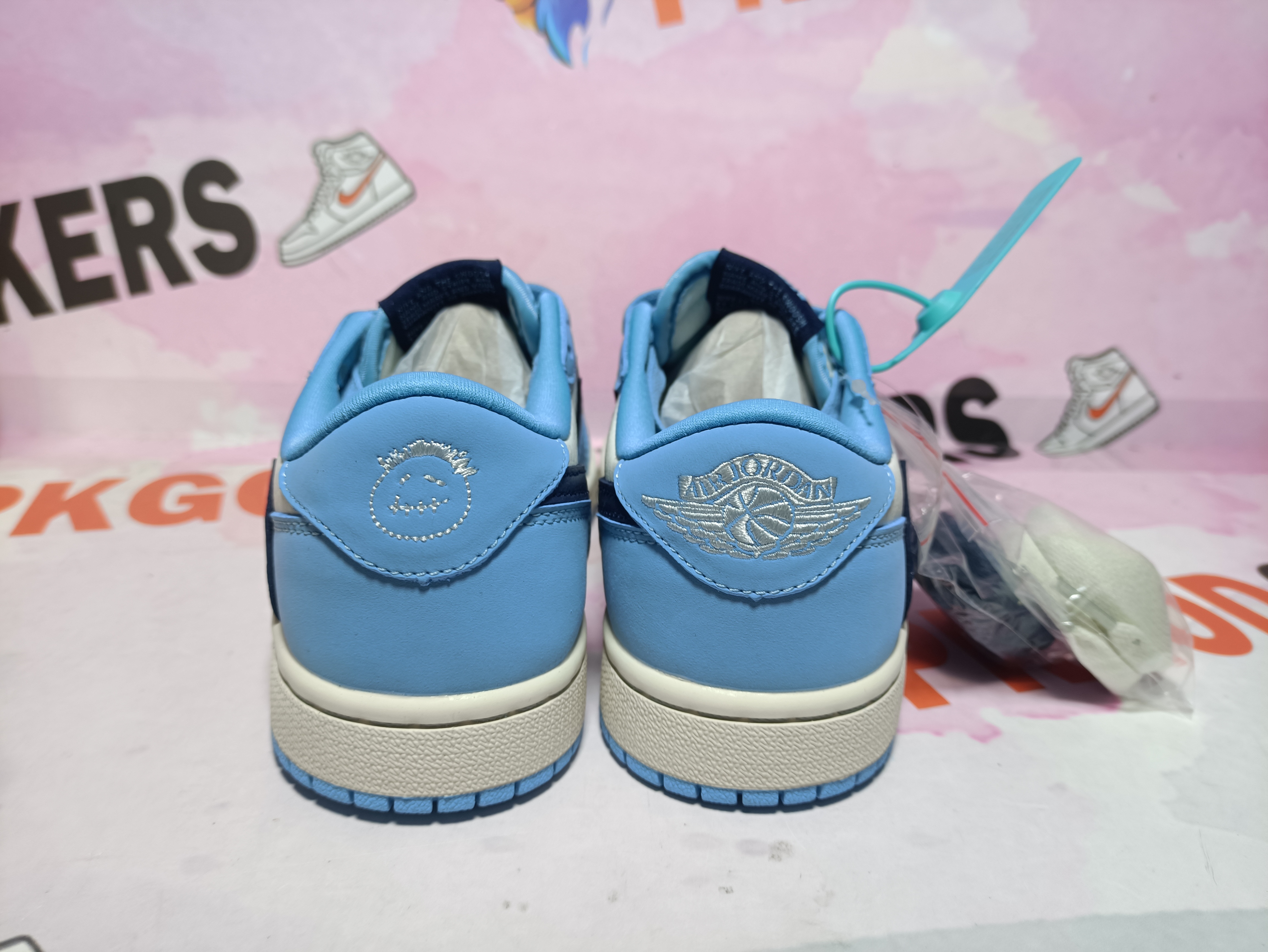 Travis Scott x Air Jordan 1 Low Blue DM7688-400 