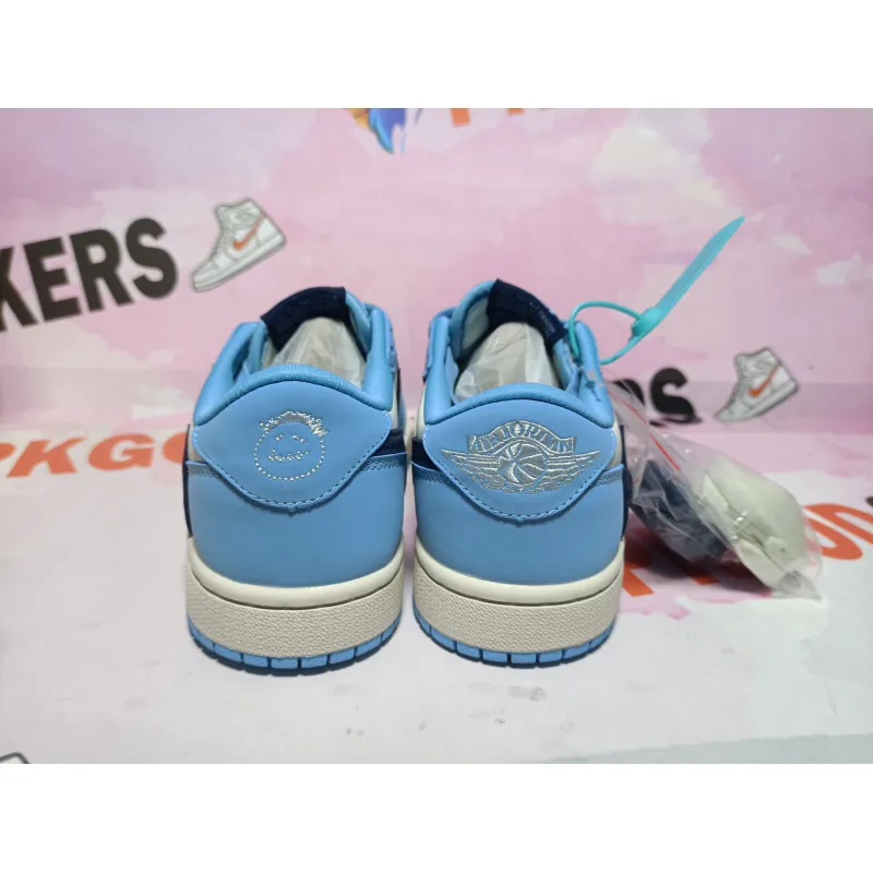 Travis Scott x Air Jordan 1 Low Blue DM7688-400 
