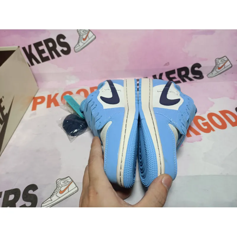 Travis Scott x Air Jordan 1 Low Blue DM7688-400 