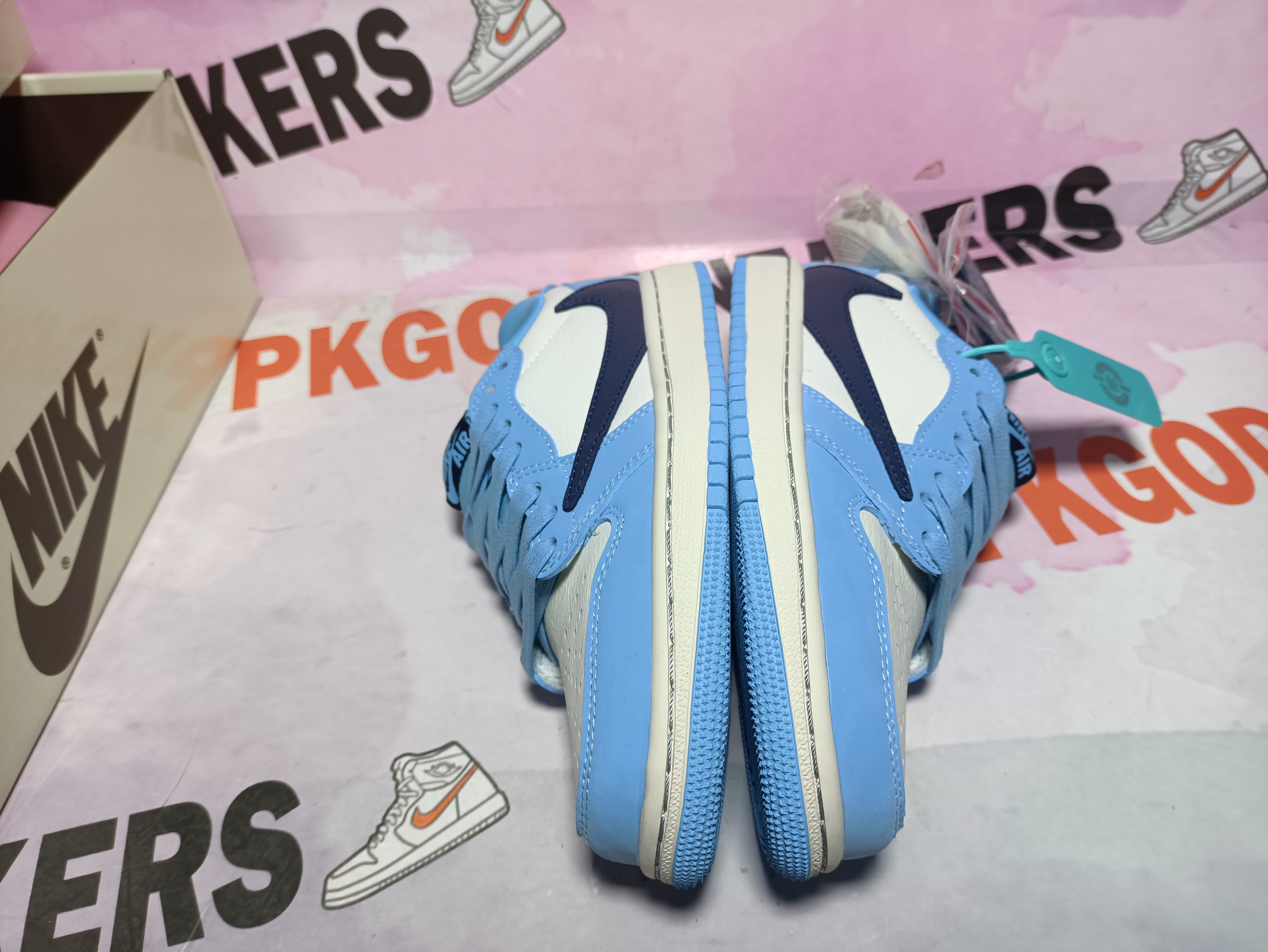 Travis Scott x Air Jordan 1 Low Blue DM7688-400 