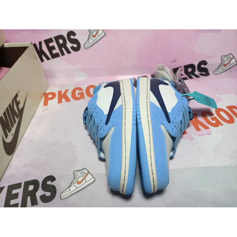 Travis Scott x Air Jordan 1 Low Blue DM7688-400 