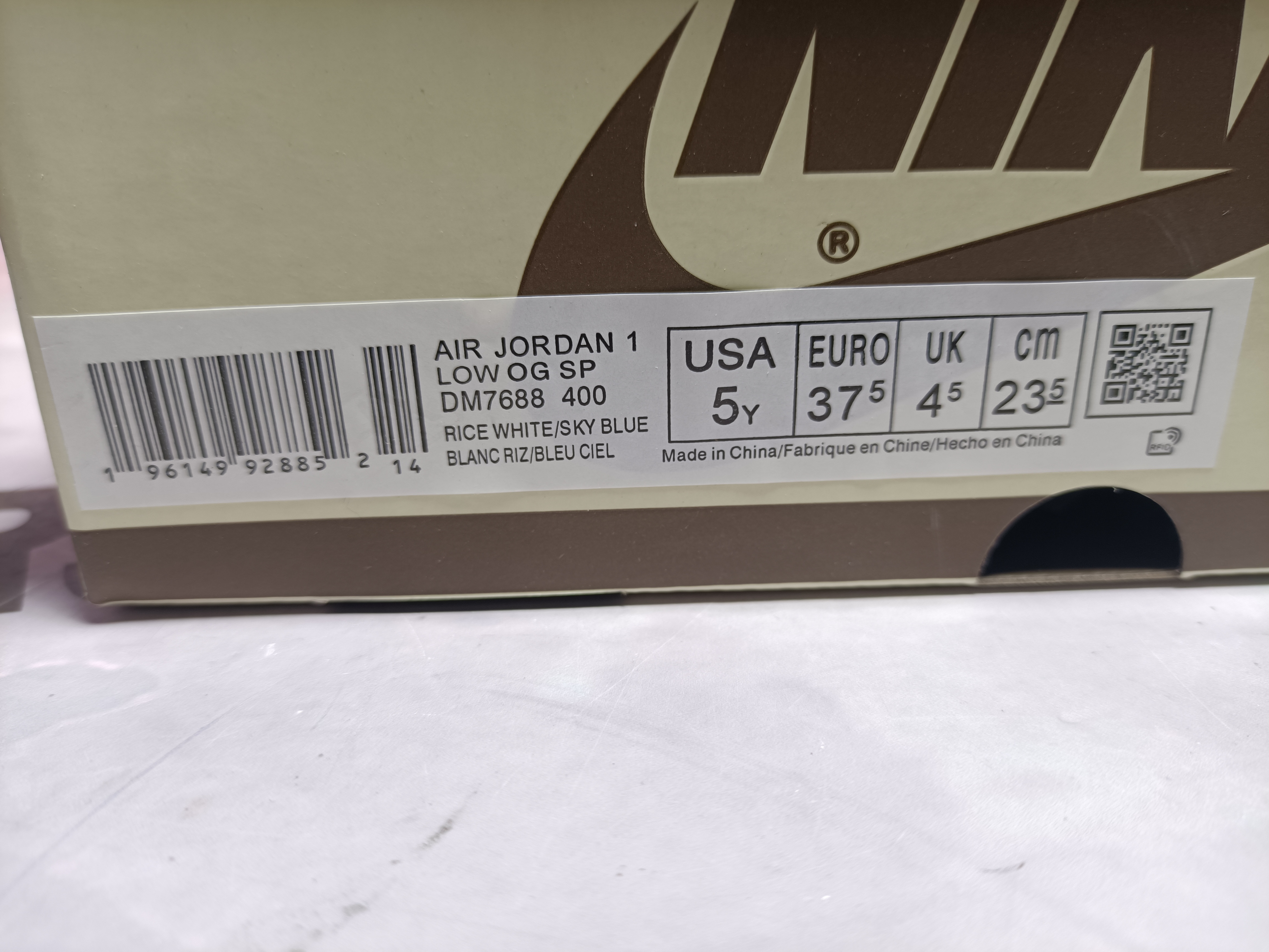 Travis Scott x Air Jordan 1 Low Blue DM7688-400 