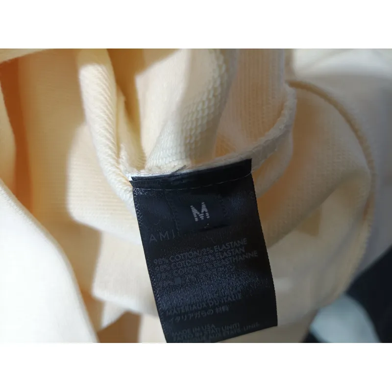 PKGoden Amiri Hoodie Grey and off white, sytM123